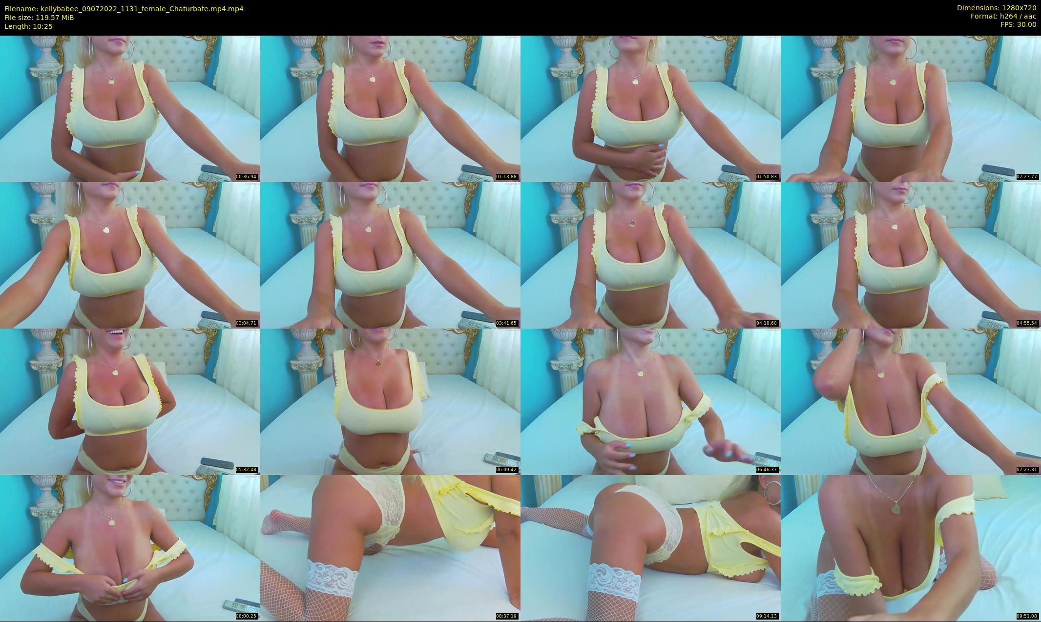 kellybabee — 11 minute Chaturbate female cam show recording, 720p, Jul 9, 2022