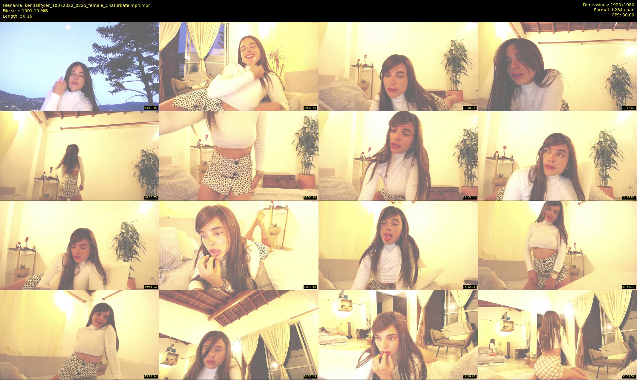 kendalltyler — 57 minute Chaturbate female cam show recording, 1080p, Jul 10, 2022
