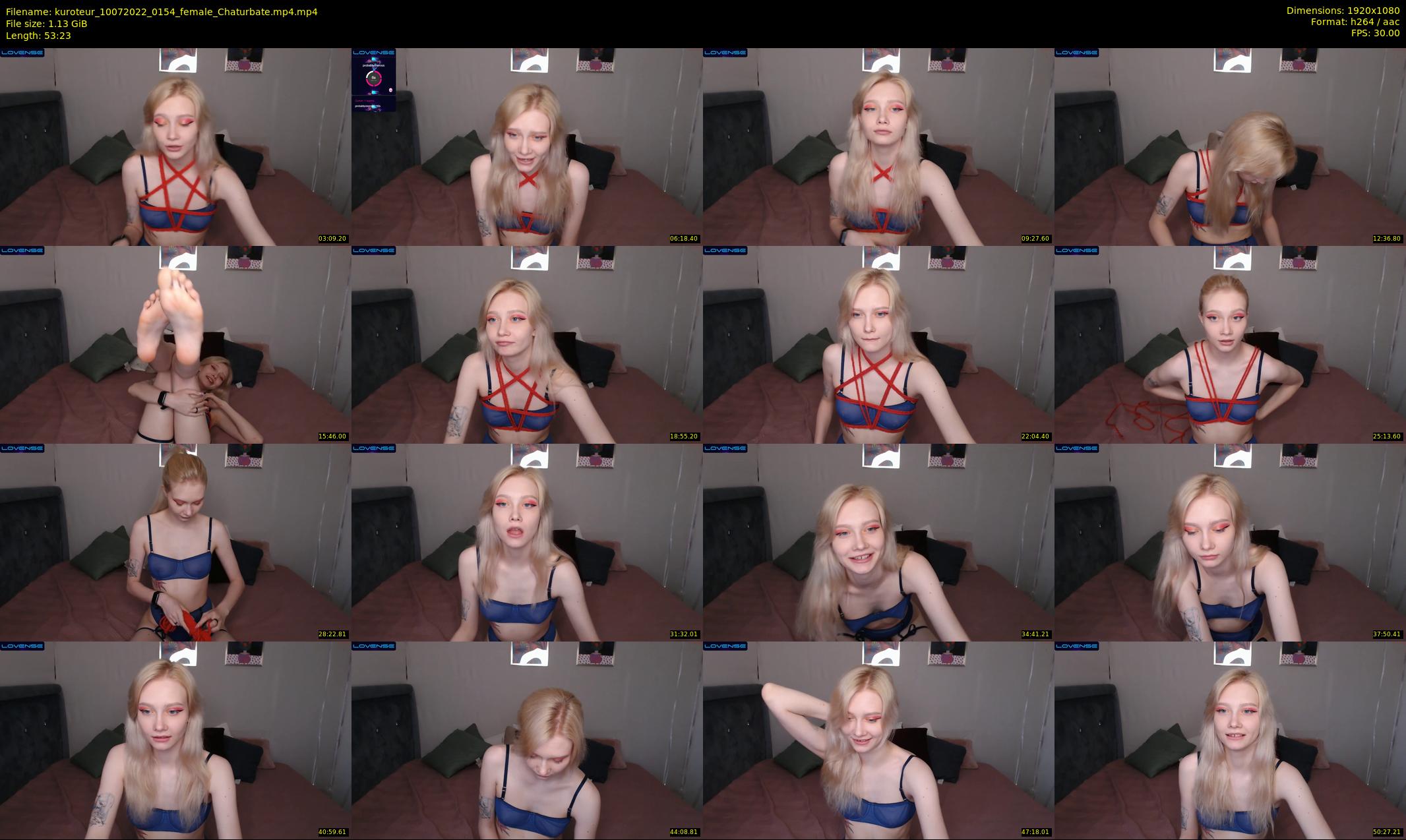 kuroteur — 54 minute Chaturbate couple cam show recording, 1080p, Jul 10, 2022