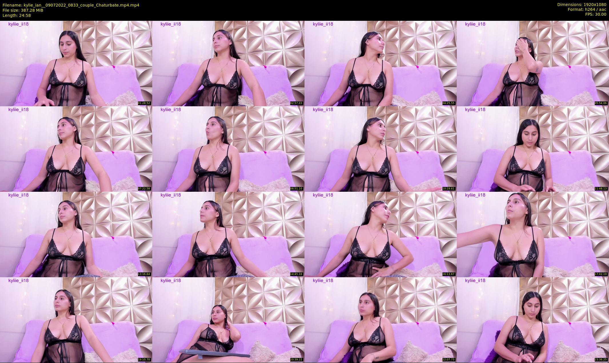 kylie_ian_ — 25 minute Chaturbate couple cam show recording, 1080p, Jul 9, 2022