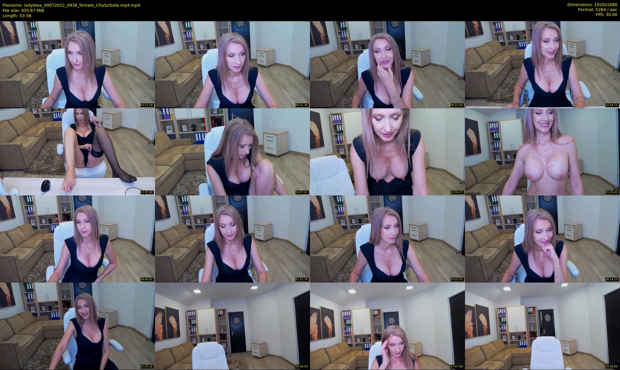 ladyleea — 54 minute Chaturbate female cam show recording, 1080p, Jul 9, 2022