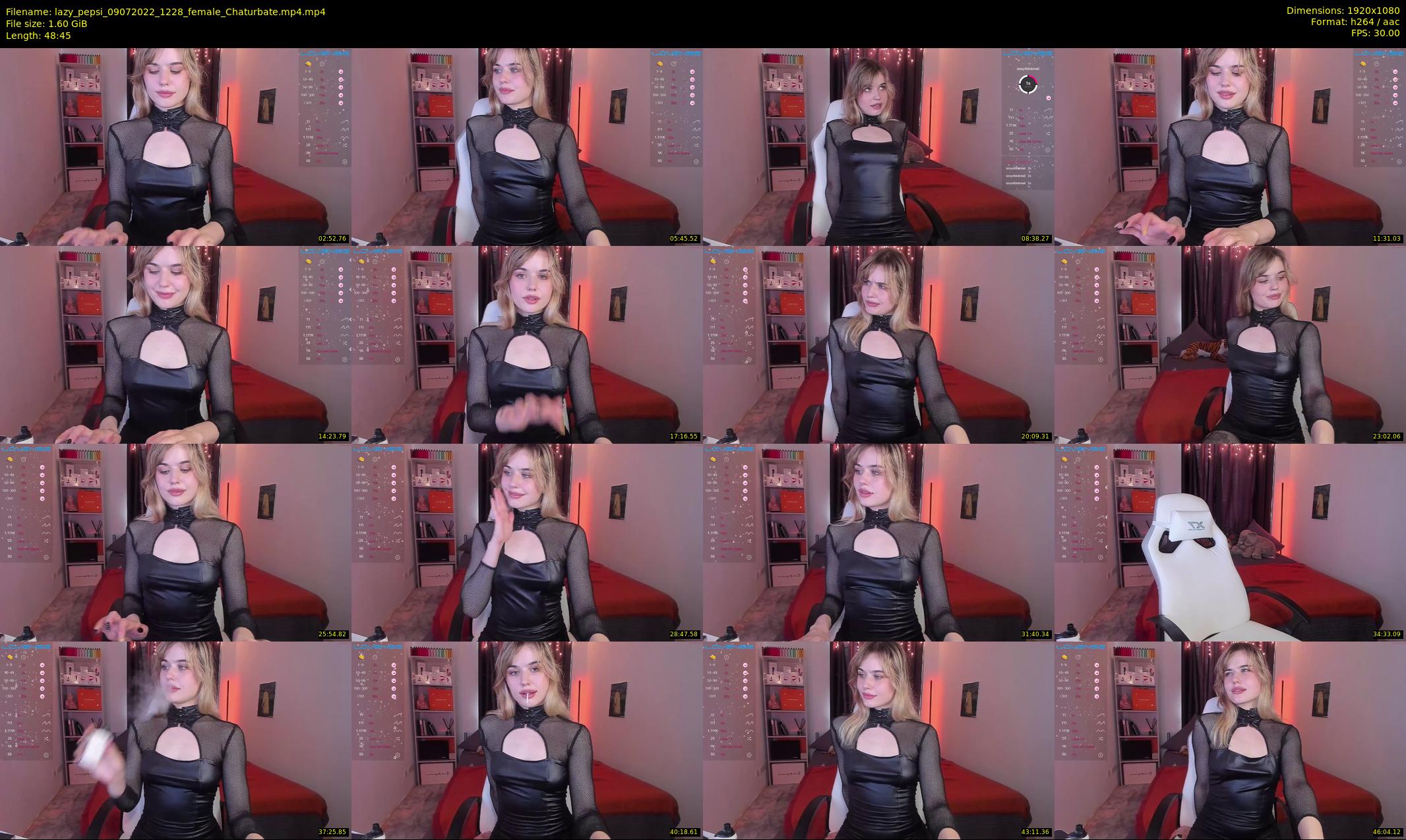 lazy_pepsi — 49 minute Chaturbate female cam show recording, 1080p, Jul 9, 2022