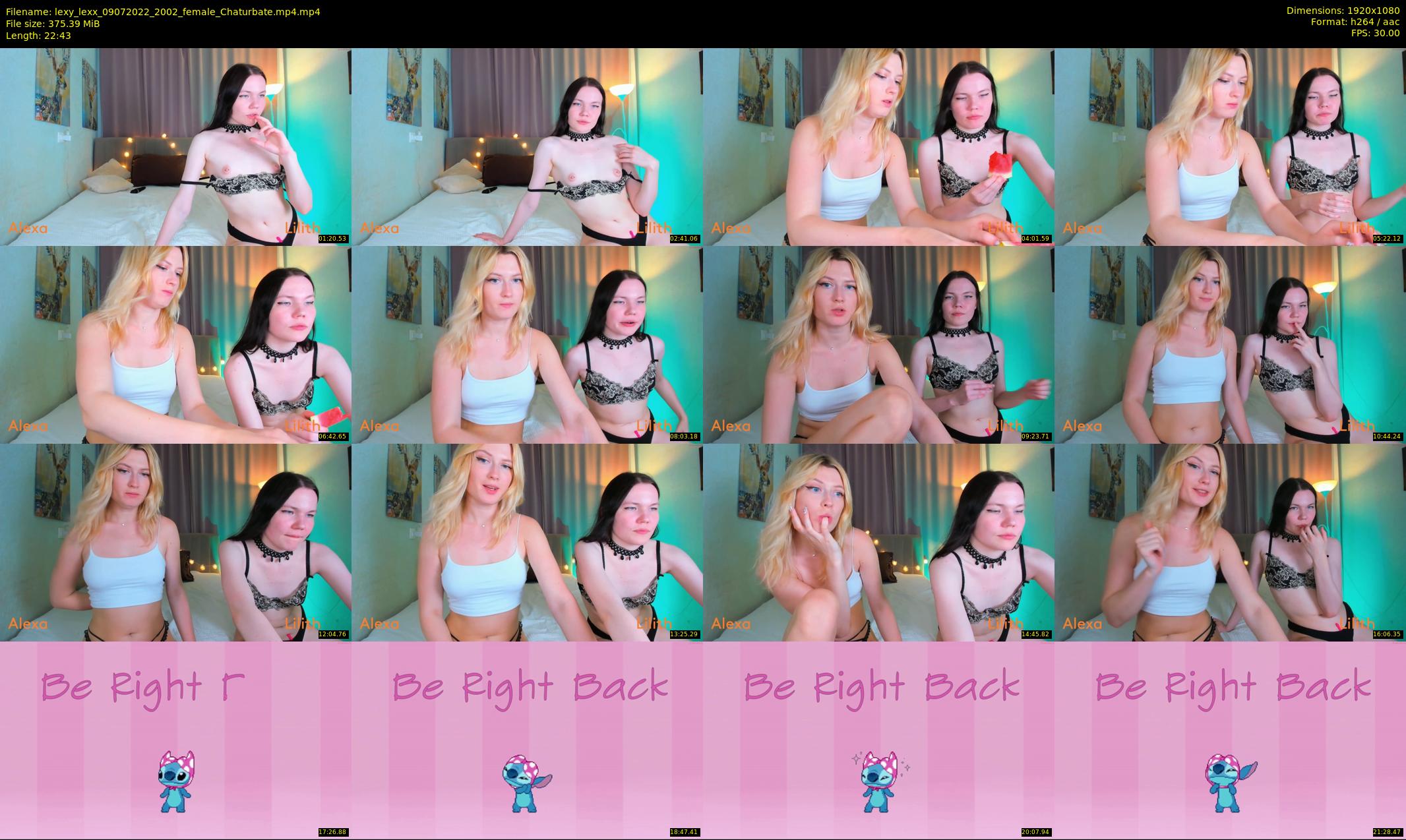 lexy_lexx — 23 minute Chaturbate female cam show recording, 1080p, Jul 9, 2022