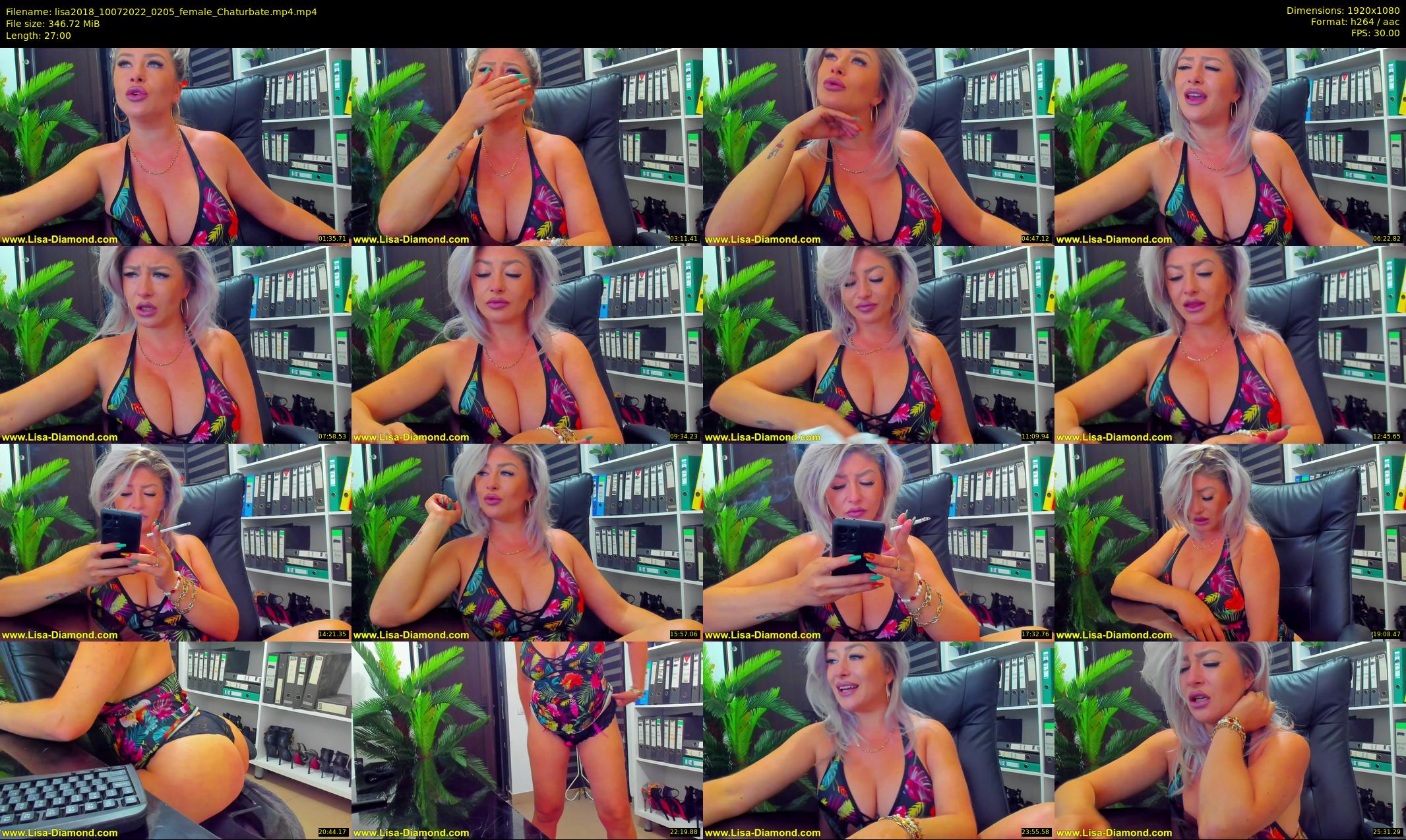 lisa2018 — 27 minute Chaturbate female cam show recording, 1080p, Jul 10, 2022