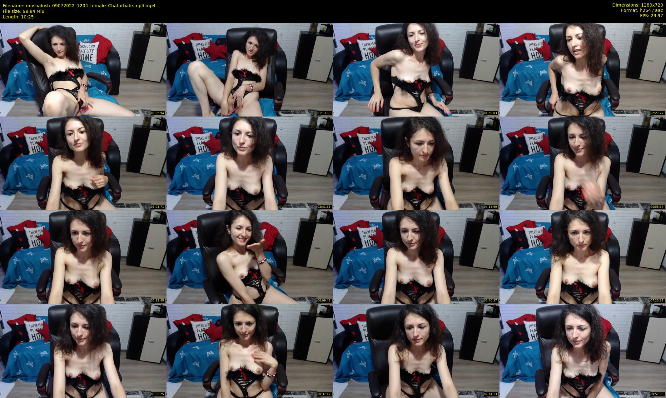 mashalush — 11 minute Chaturbate female cam show recording, 720p, Jul 9, 2022
