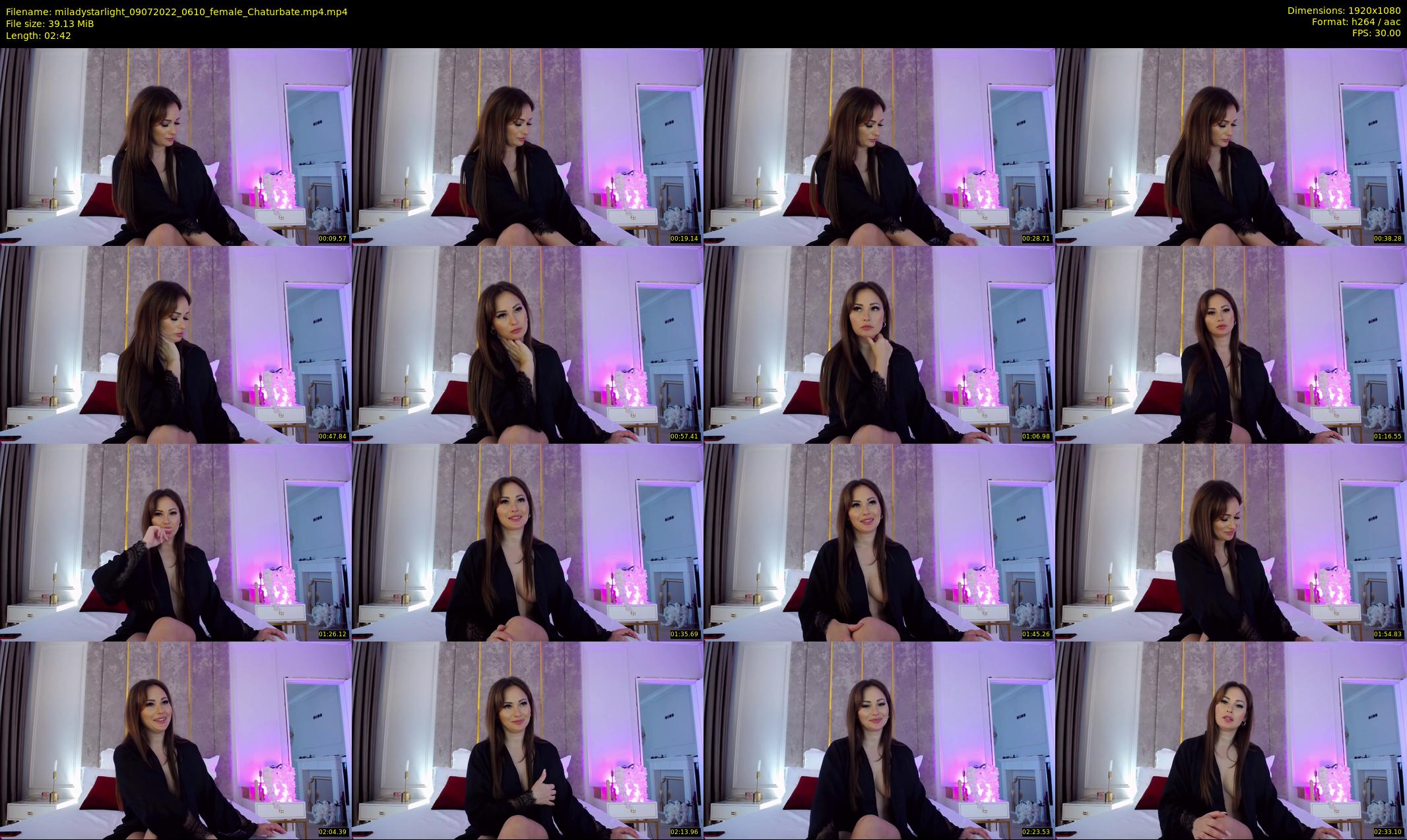 miladystarlight — 3 minute Chaturbate female cam show recording, 1080p, Jul 9, 2022