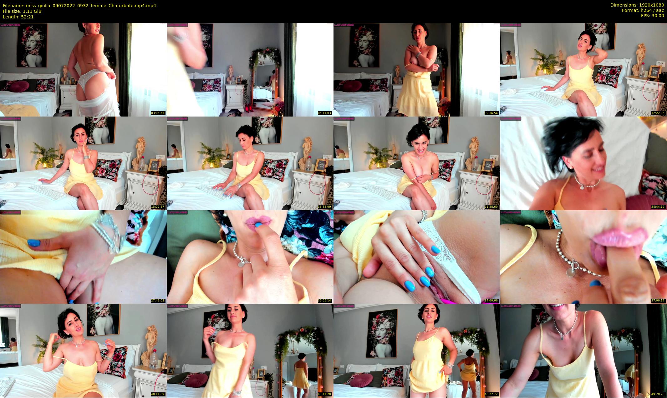 miss_giulia — 53 minute Chaturbate female cam show recording, 1080p, Jul 9, 2022