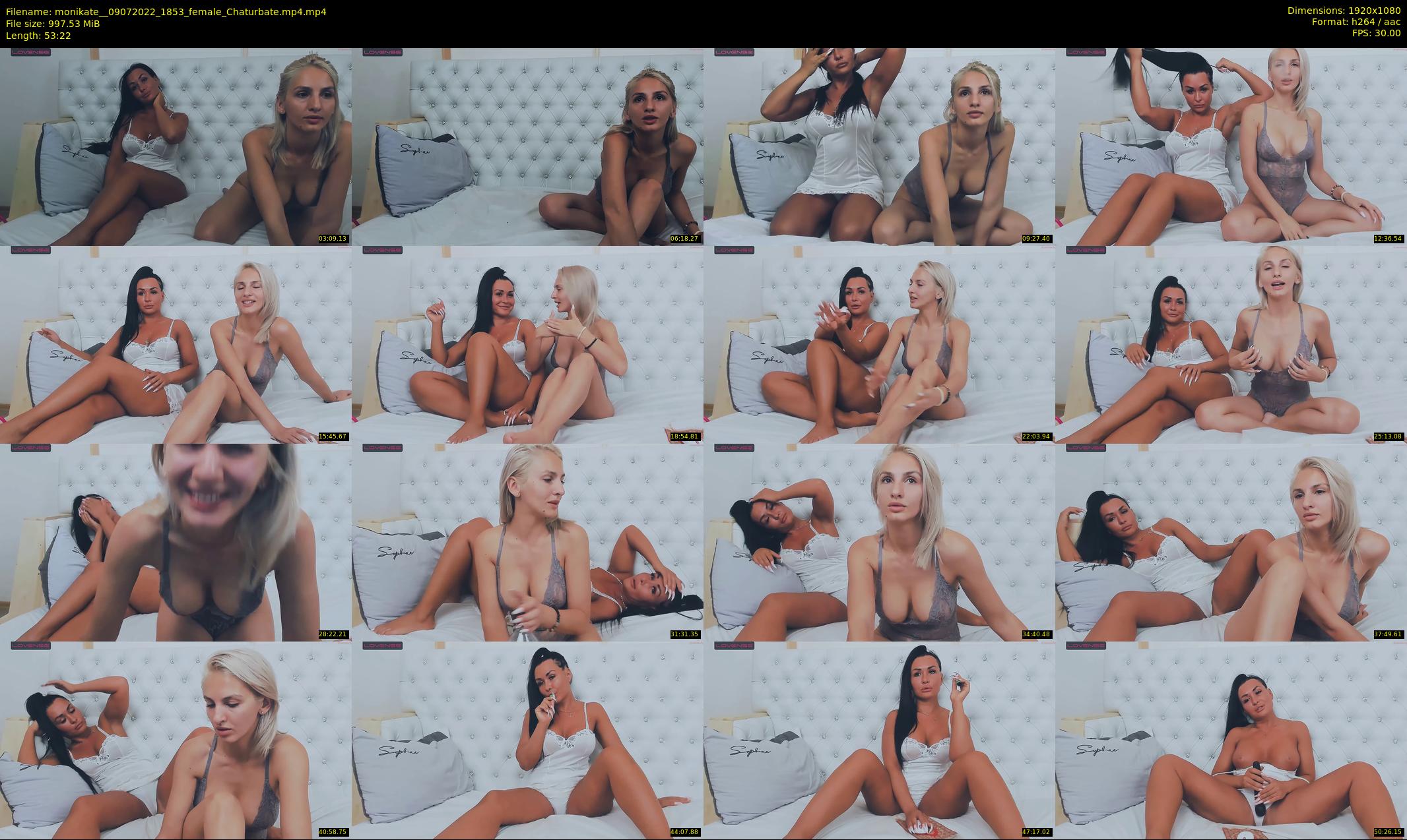monikate_ — 54 minute Chaturbate couple cam show recording, 1080p, Jul 9, 2022