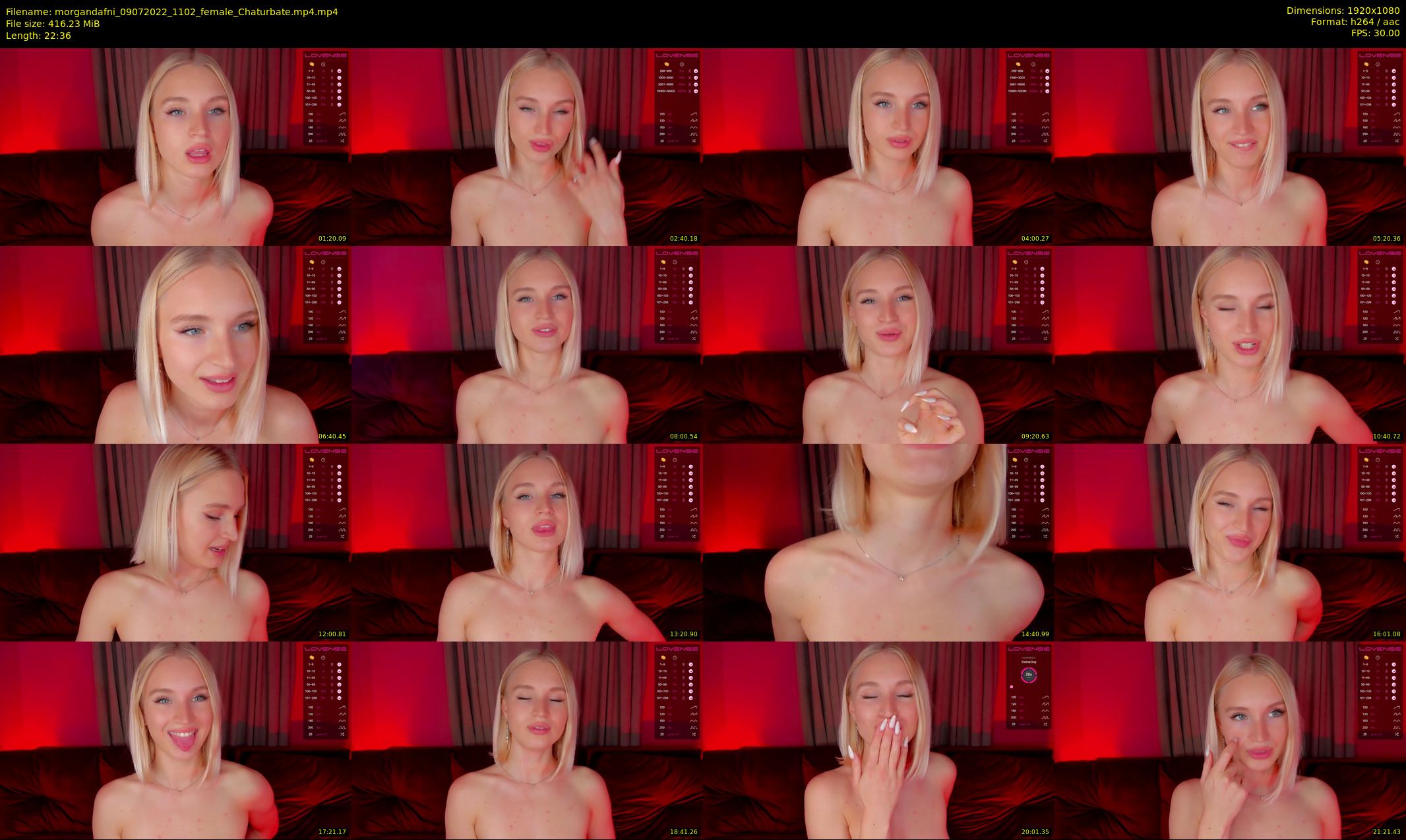 morgandafni — 23 minute Chaturbate couple cam show recording, 1080p, Jul 9, 2022