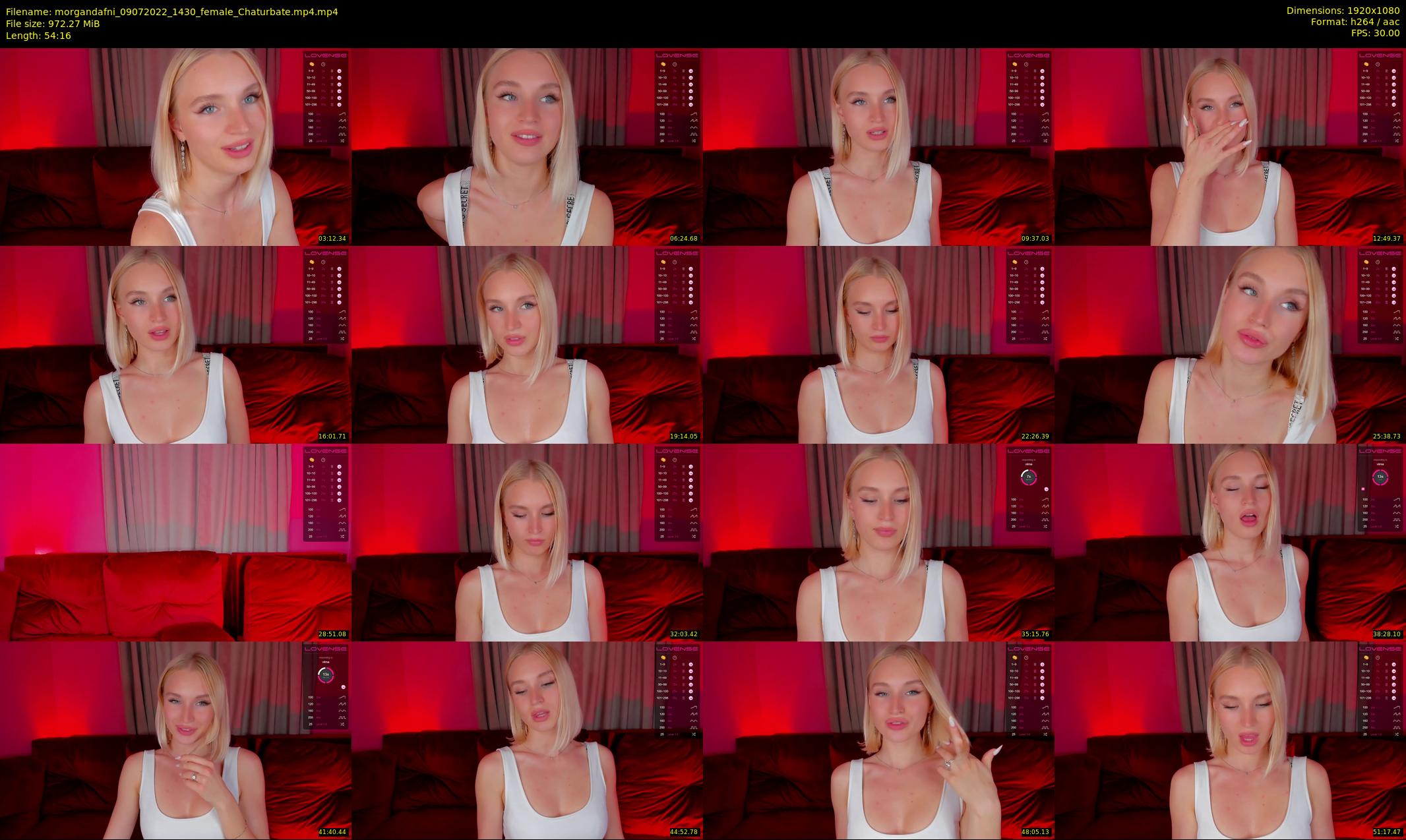 morgandafni — 55 minute Chaturbate couple cam show recording, 1080p, Jul 9, 2022