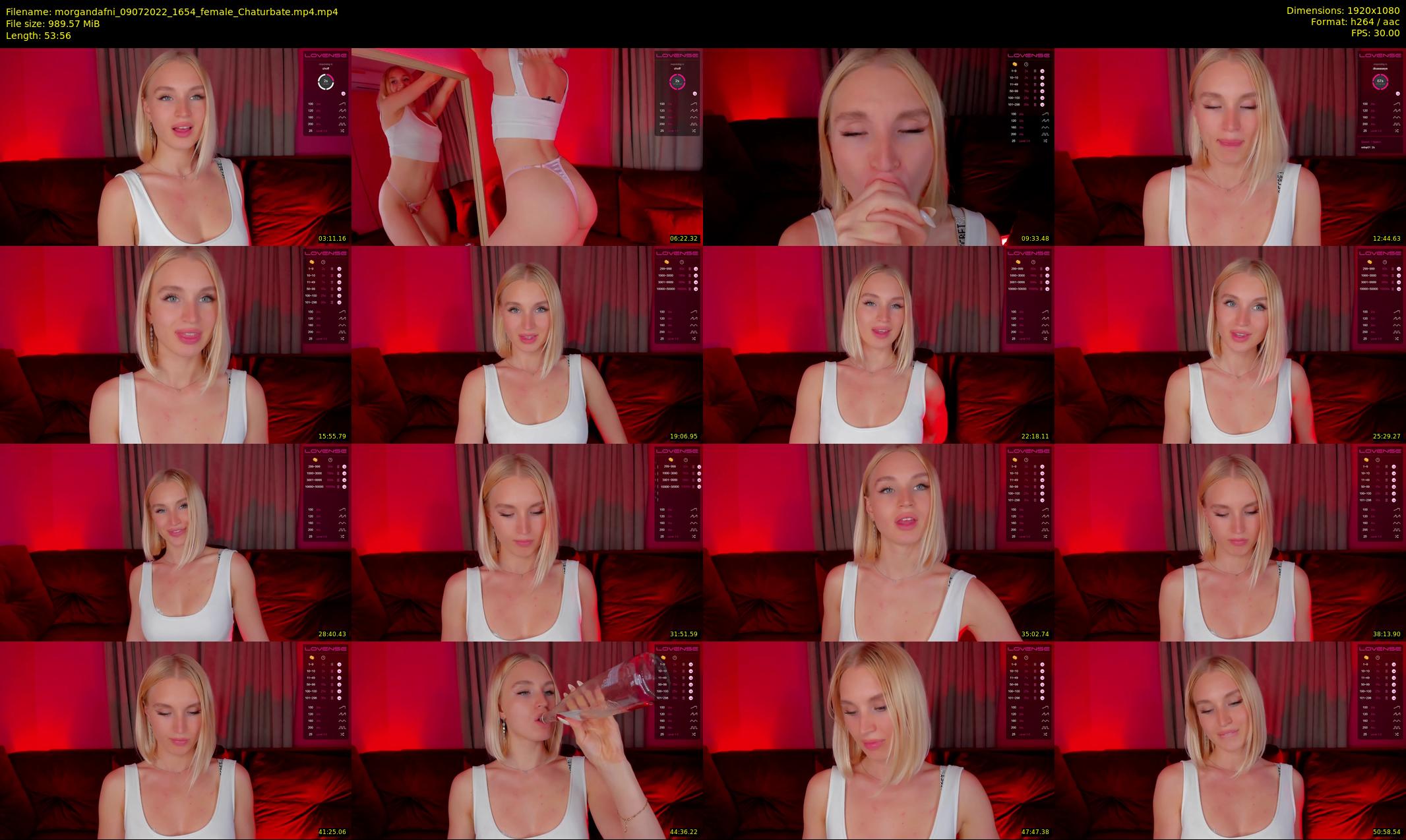 morgandafni — 54 minute Chaturbate couple cam show recording, 1080p, Jul 9, 2022