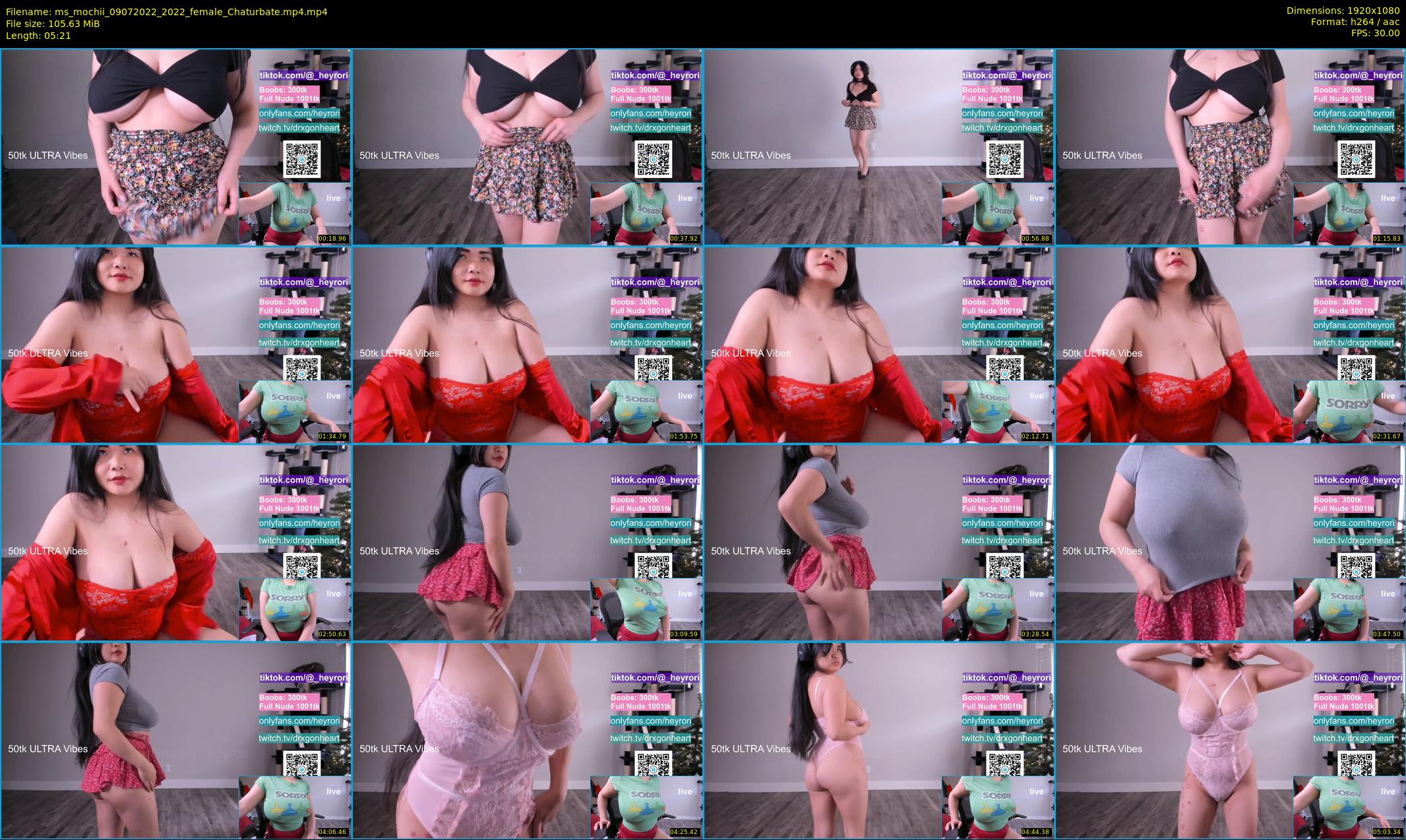 ms_mochii — 6 minute Chaturbate female cam show recording, 1080p, Jul 9, 2022