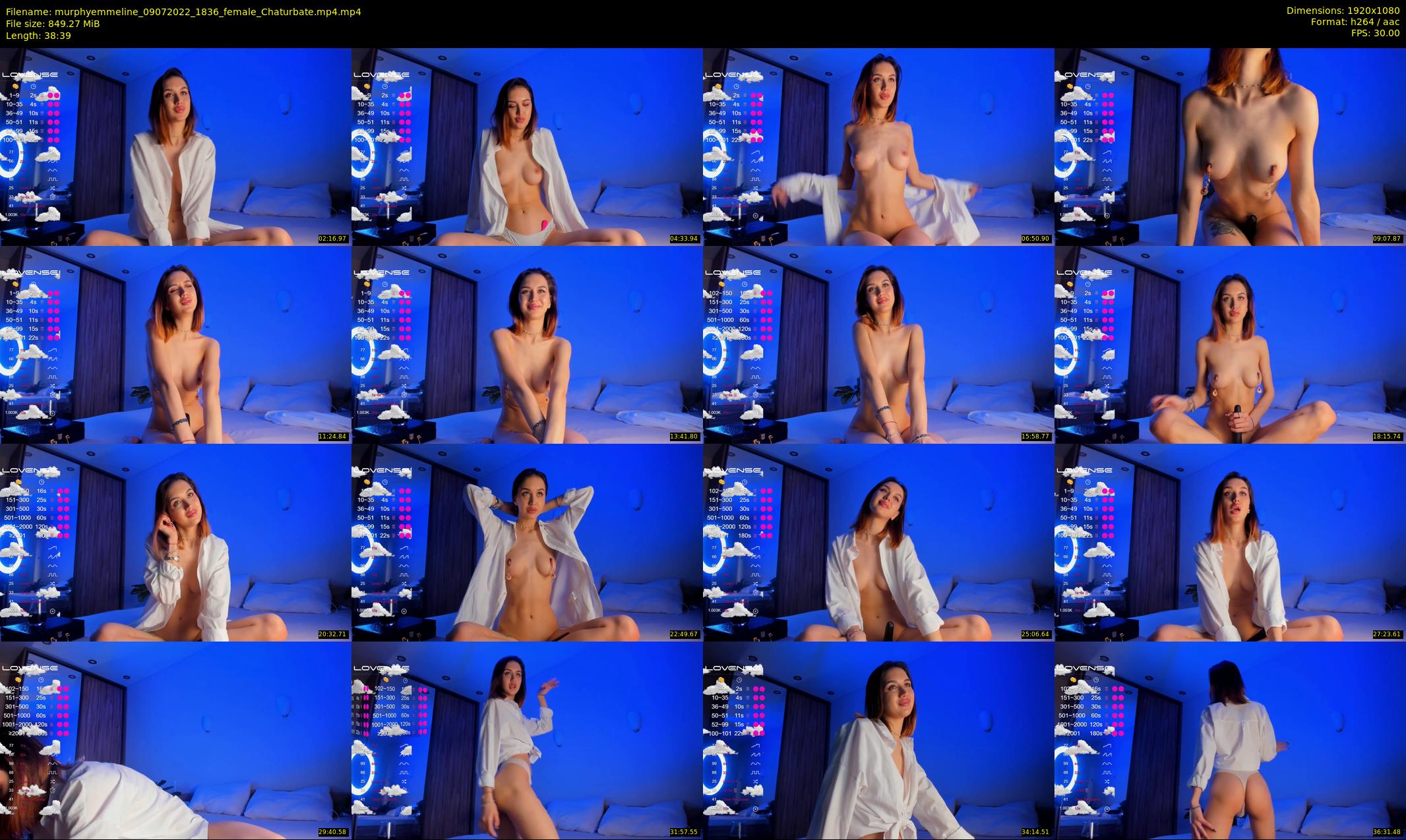 murphyemmeline — 39 minute Chaturbate female cam show recording, 1080p, Jul 9, 2022