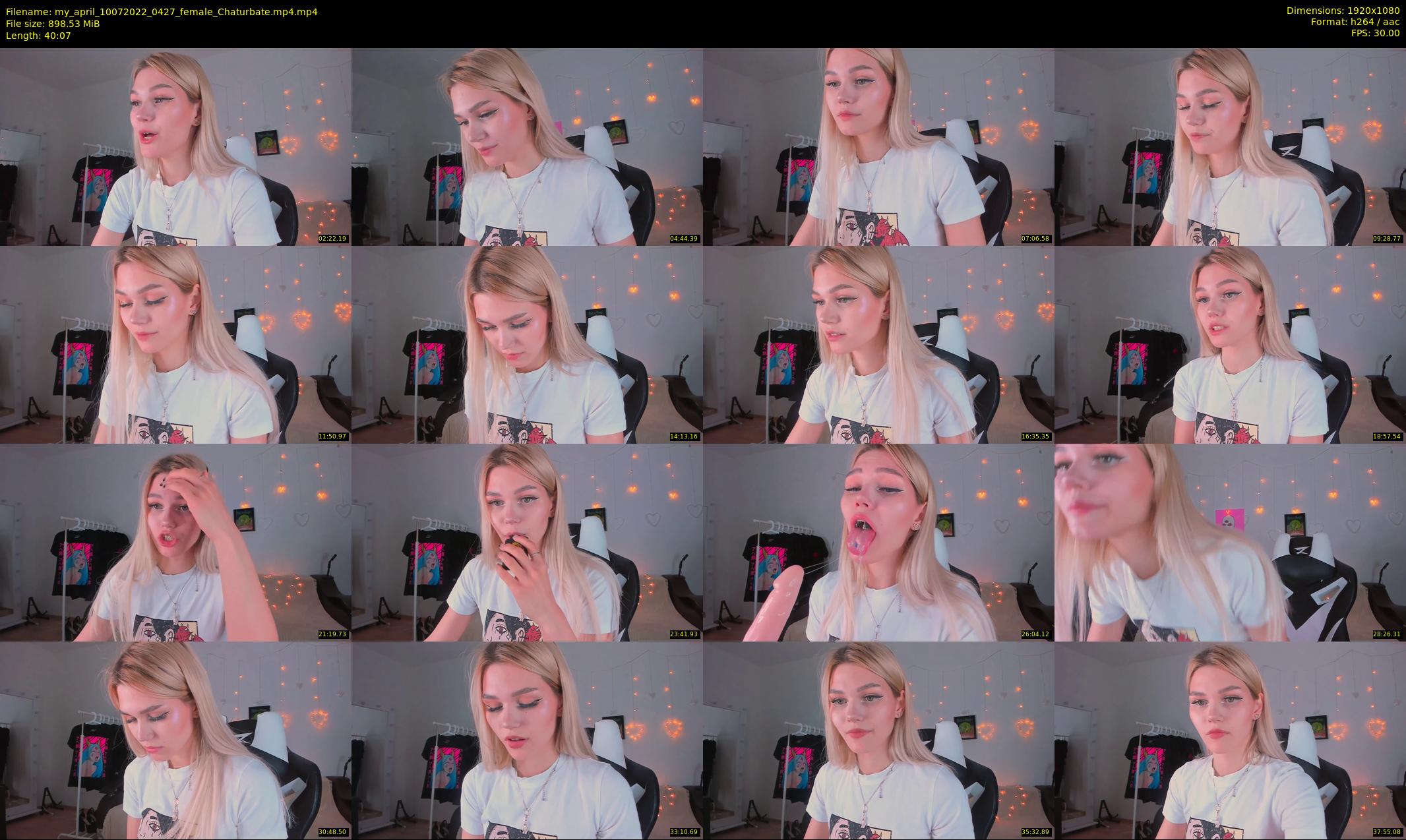 my_april — 41 minute Chaturbate female cam show recording, 1080p, Jul 10, 2022