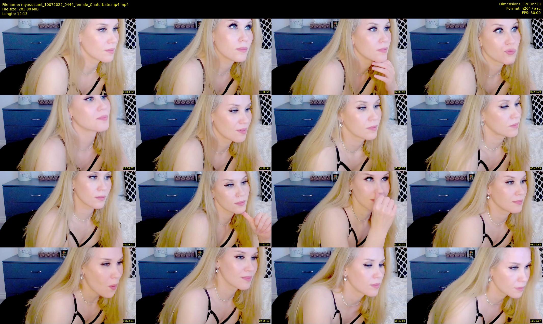 myassistant — 13 minute Chaturbate female cam show recording, 720p, Jul 10, 2022