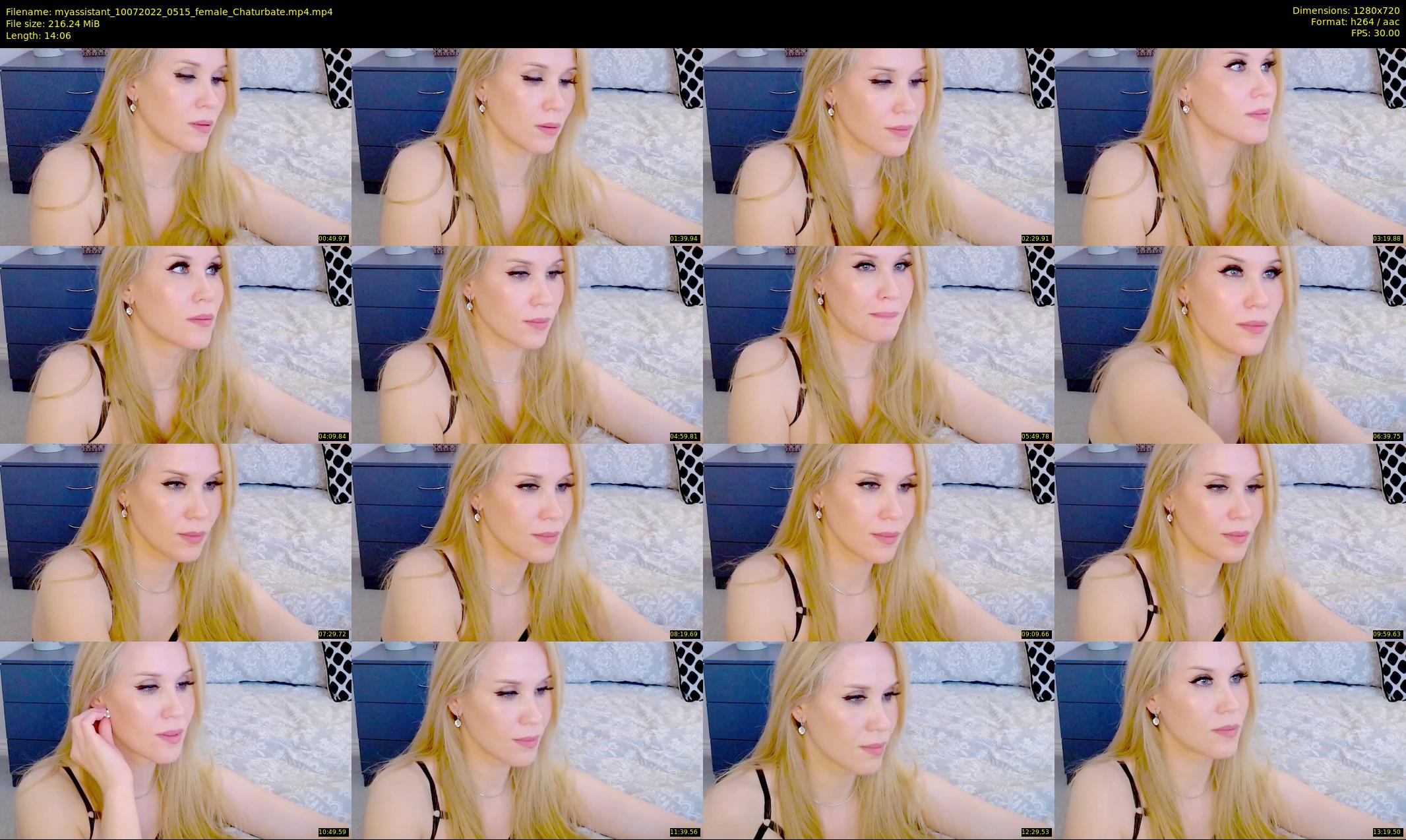 myassistant — 15 minute Chaturbate female cam show recording, 720p, Jul 10, 2022