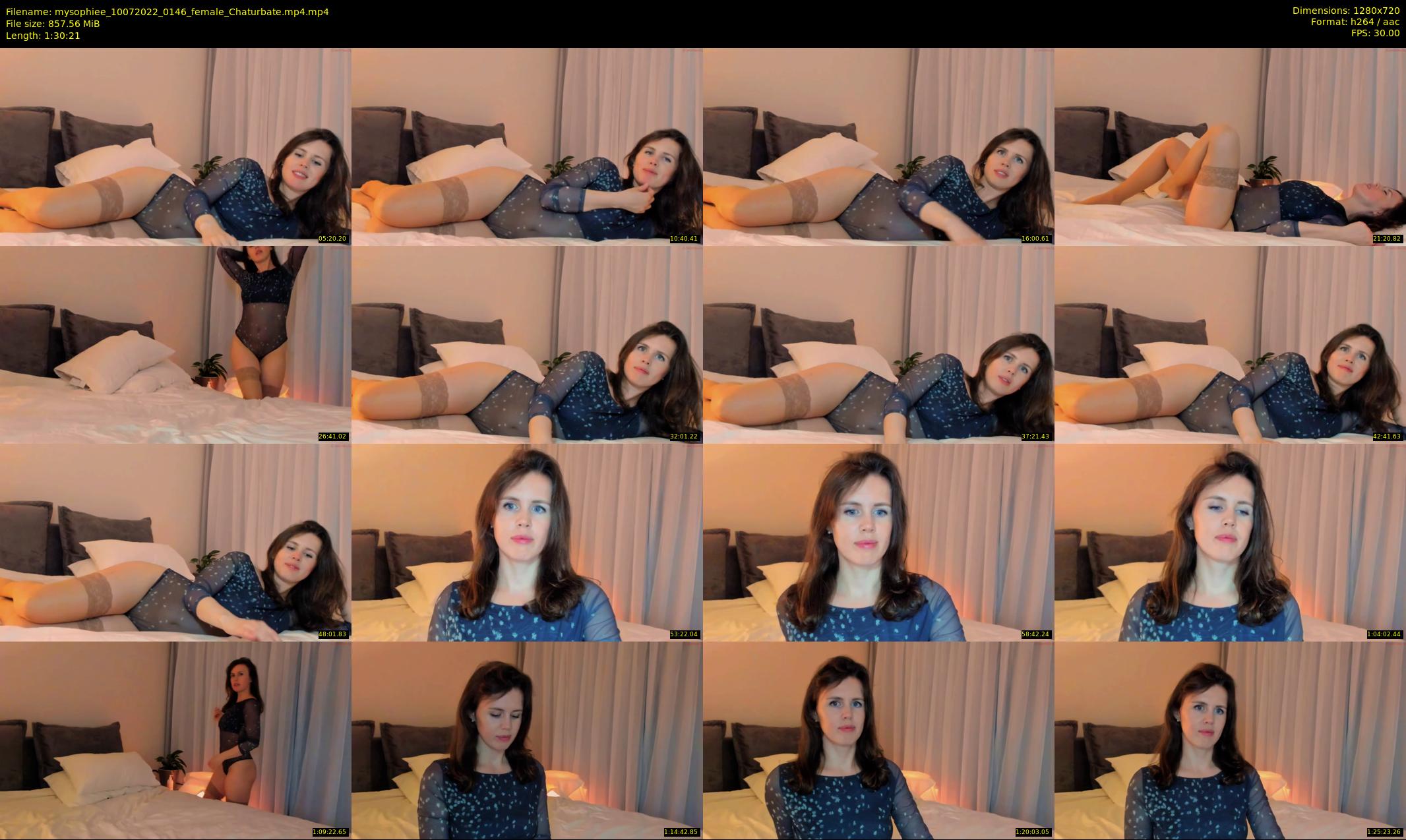 mysophiee — 91 minute Chaturbate female cam show recording, 720p, Jul 10, 2022