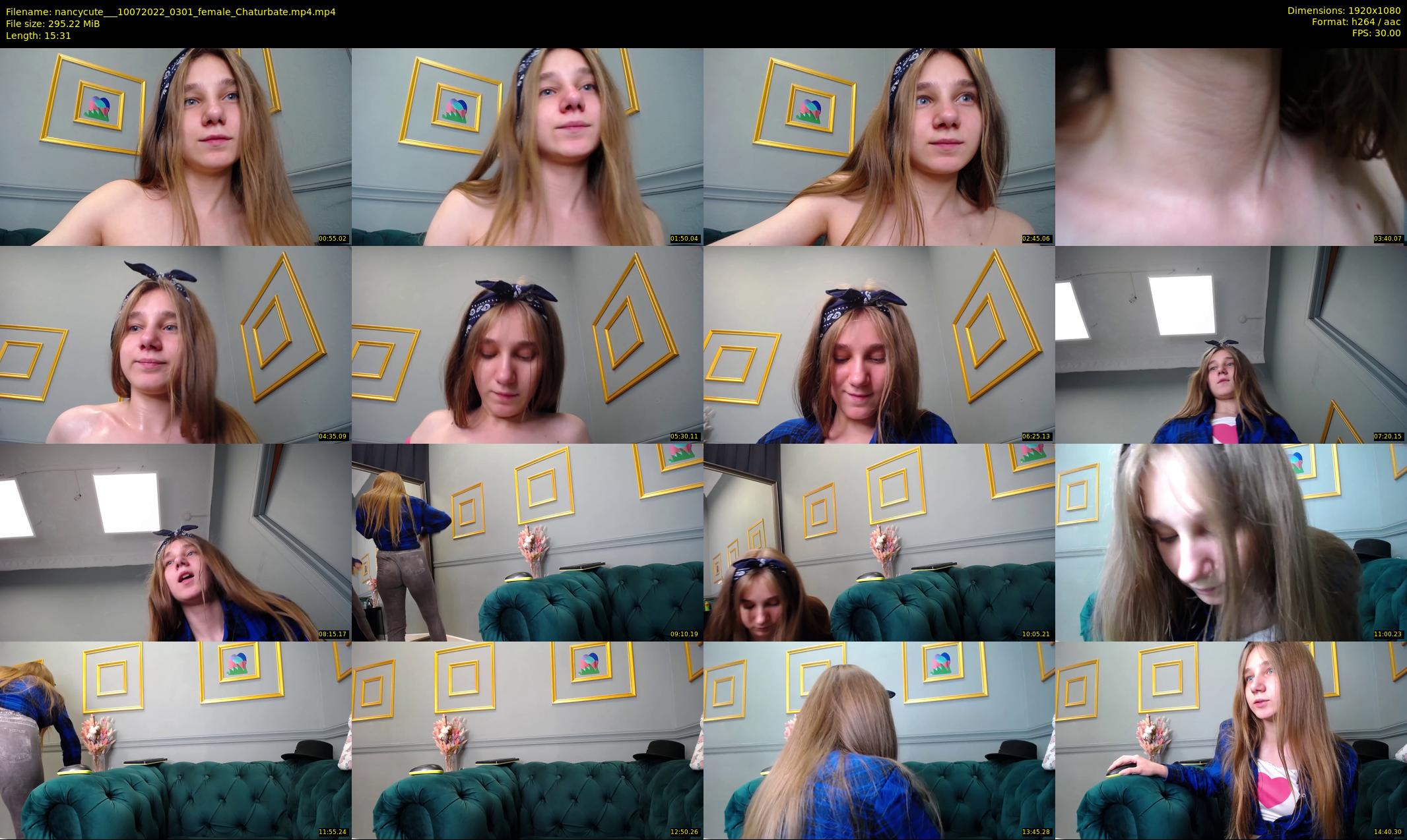 nancycute__ — 16 minute Chaturbate female cam show recording, 1080p, Jul 10, 2022