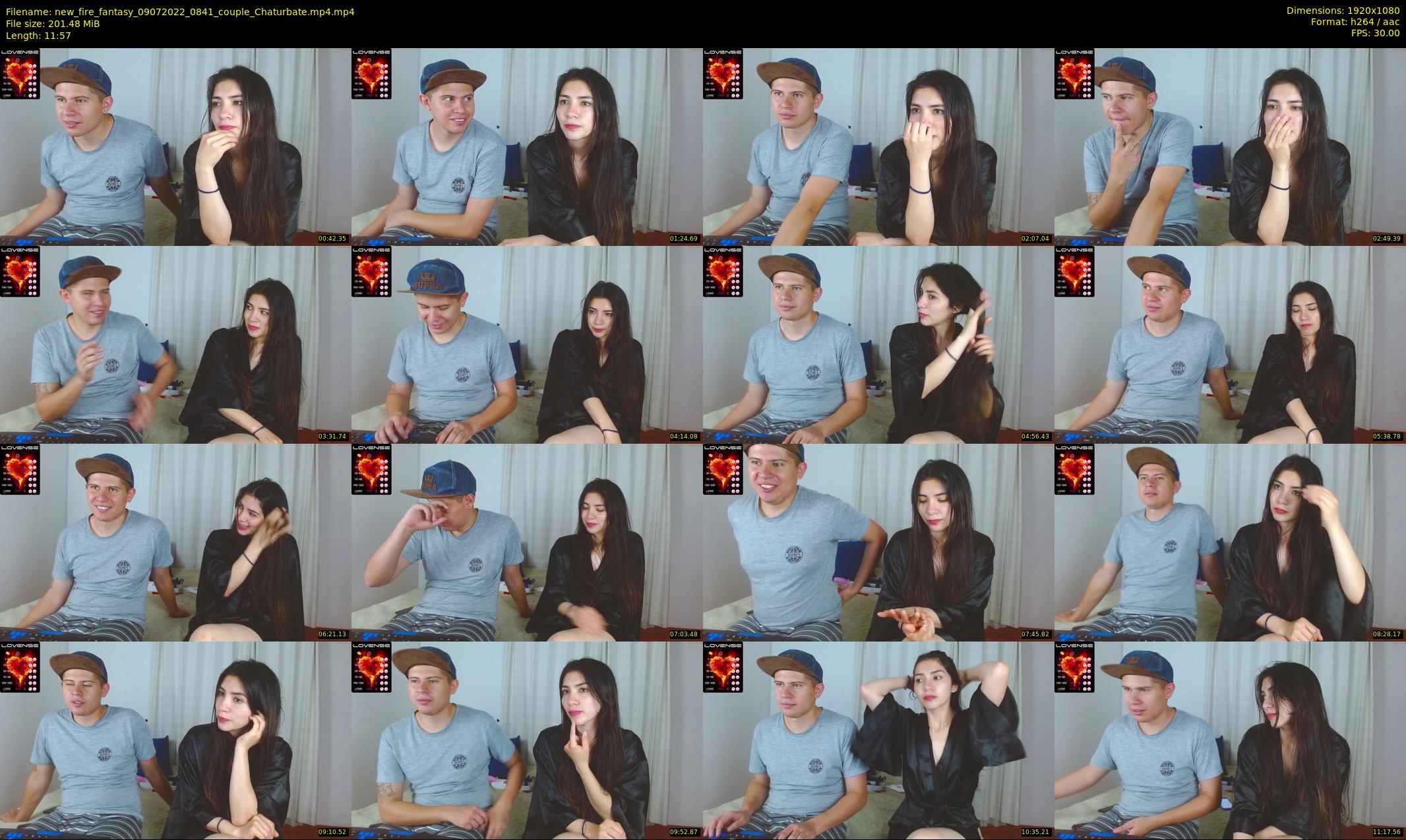 new_fire_fantasy — 12 minute Chaturbate couple cam show recording, 1080p, Jul 9, 2022