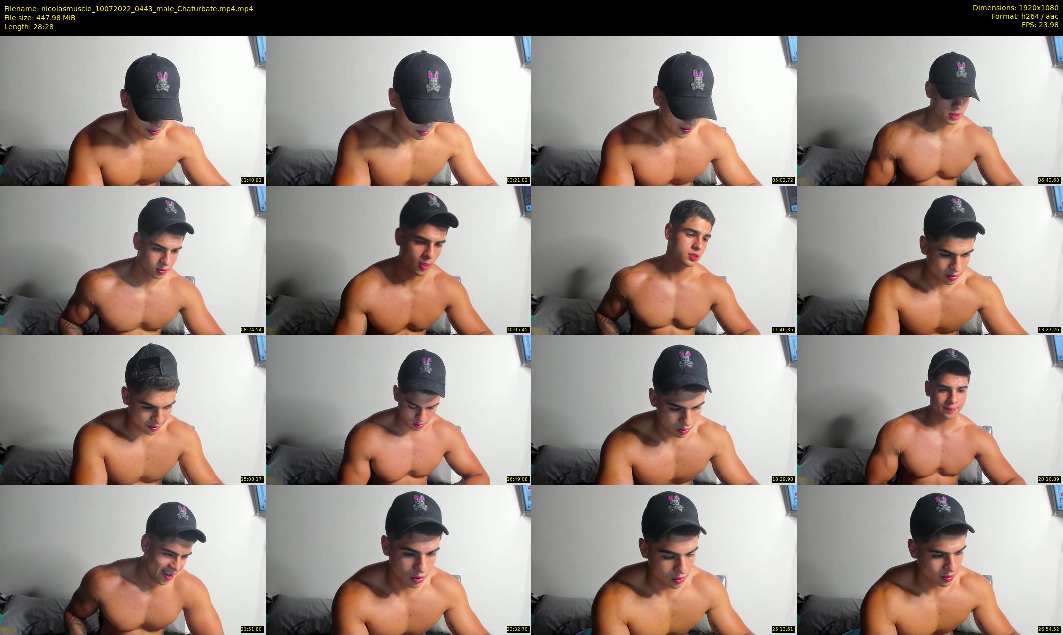 nicolasmuscle — 29 minute Chaturbate male cam show recording, 1080p, Jul 10, 2022
