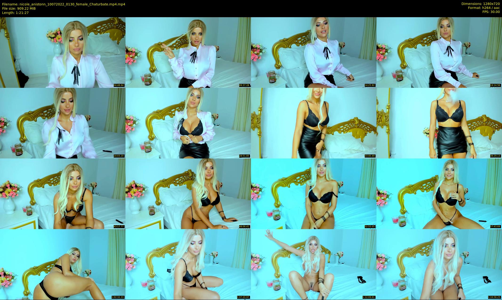 nicole_anistonn — 82 minute Chaturbate female cam show recording, 720p, Jul 10, 2022