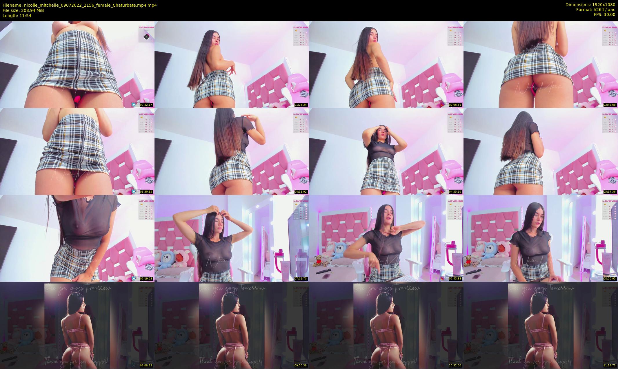 nicolle_mitchelle — 12 minute Chaturbate female cam show recording, 1080p, Jul 9, 2022