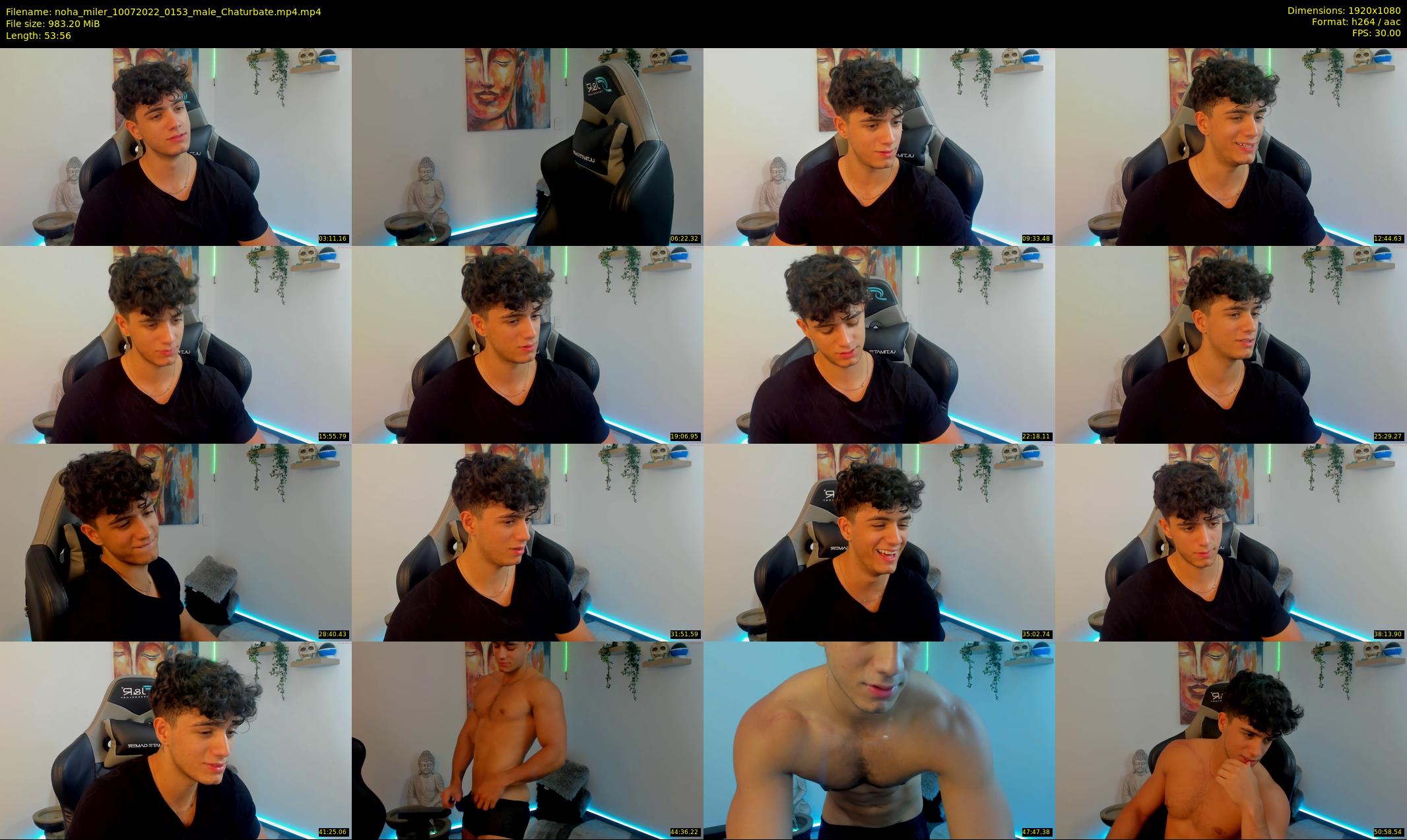 noha_miler — 54 minute Chaturbate male cam show recording, 1080p, Jul 10, 2022