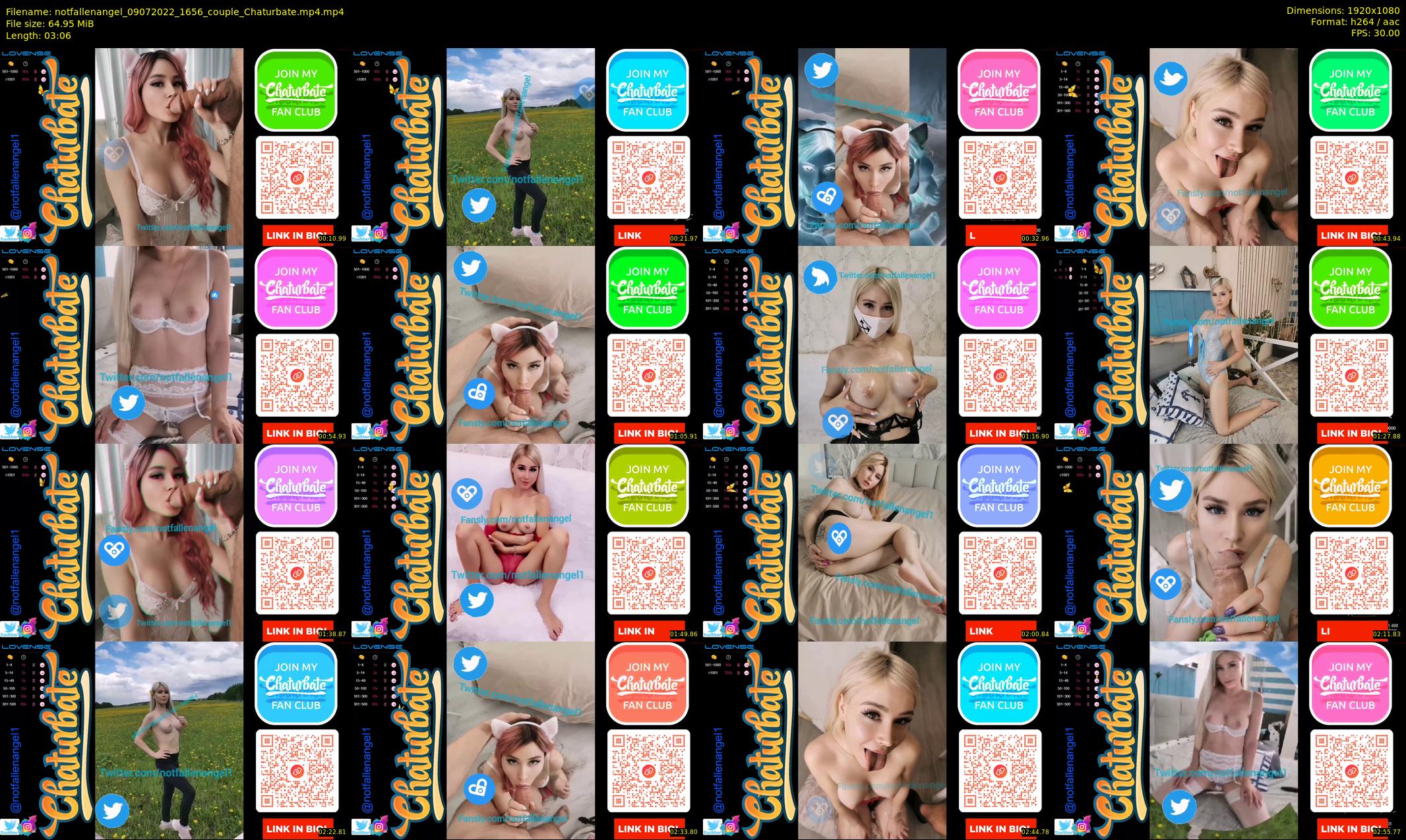 notfallenangel — 4 minute Chaturbate couple cam show recording, 1080p, Jul 9, 2022
