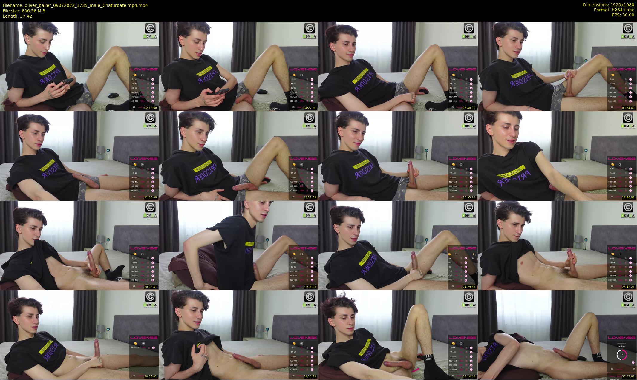 oliver_baker — 38 minute Chaturbate male cam show recording, 1080p, Jul 9, 2022