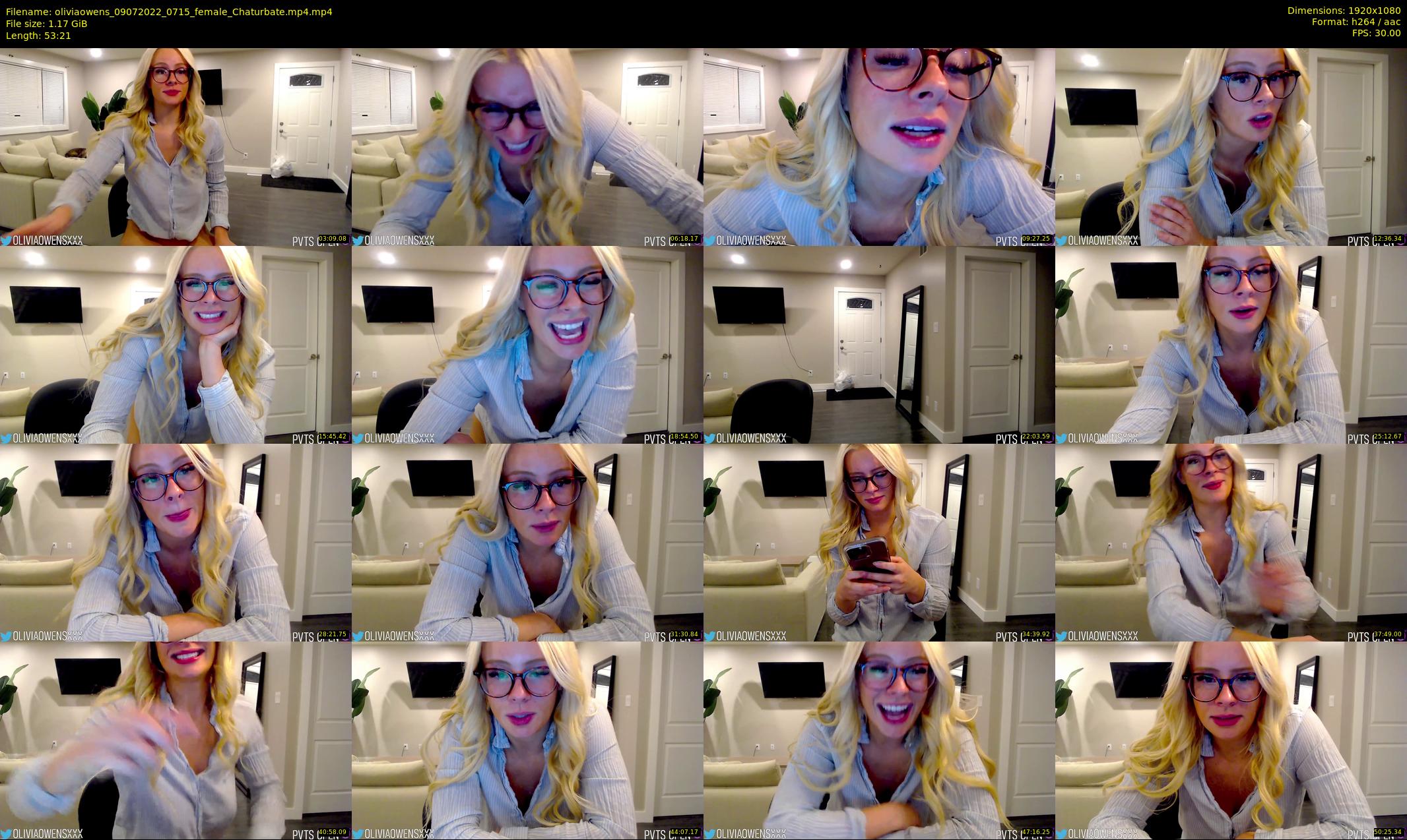 oliviaowens — 54 minute Chaturbate female cam show recording, 1080p, Jul 9, 2022