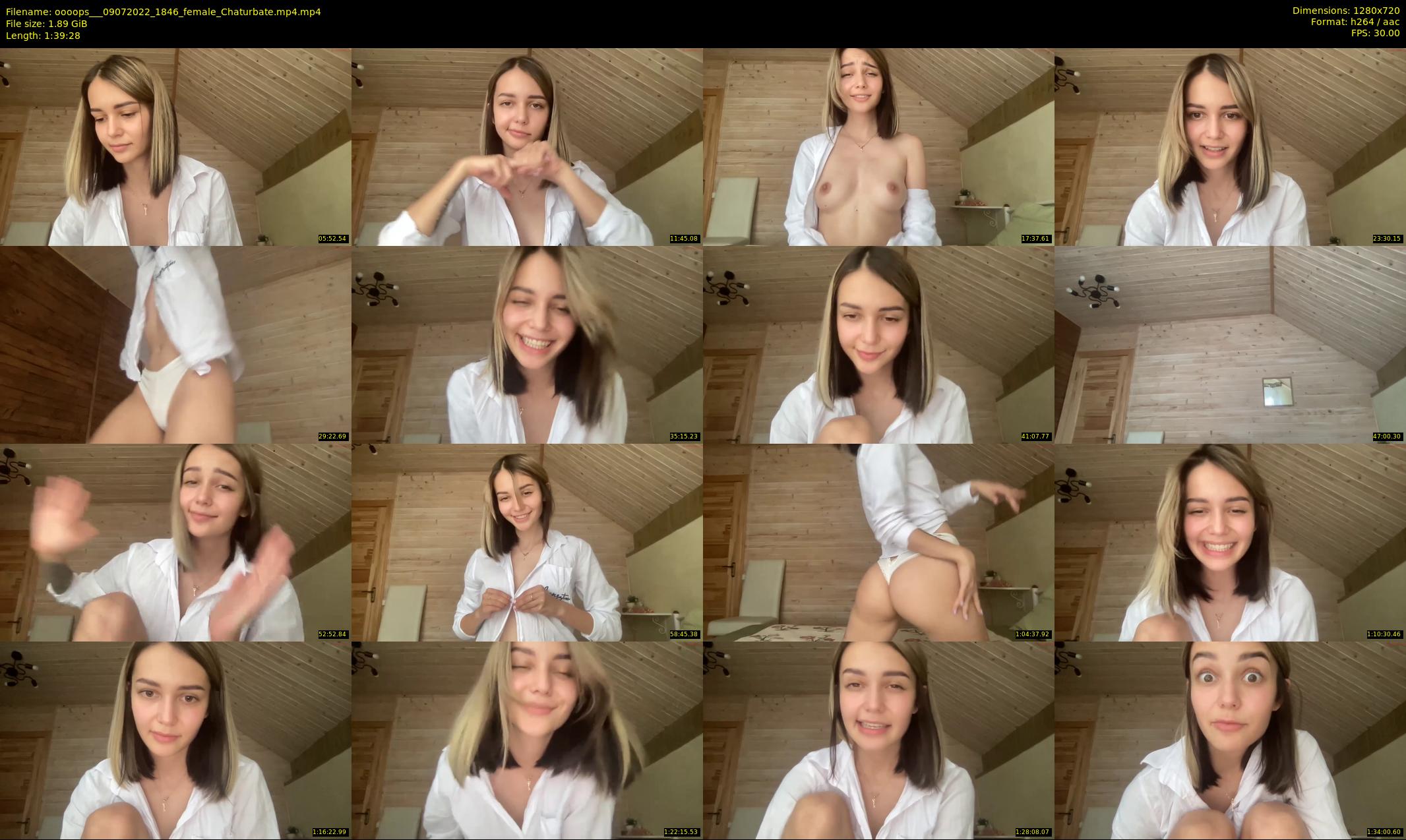 oooops__ — 100 minute Chaturbate female cam show recording, 720p, Jul 9, 2022