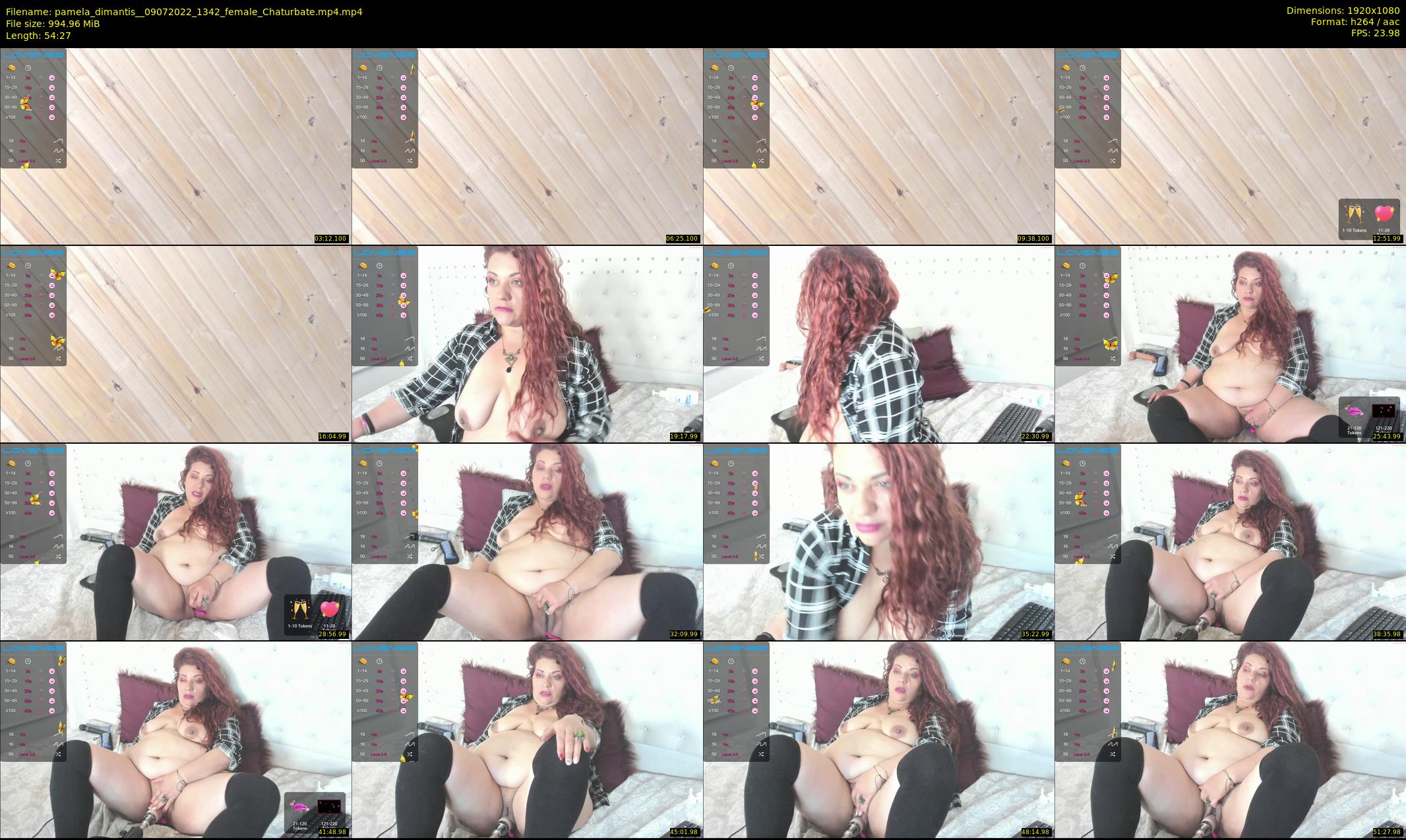 pamela_dimantis_ — 55 minute Chaturbate female cam show recording, 1080p, Jul 9, 2022
