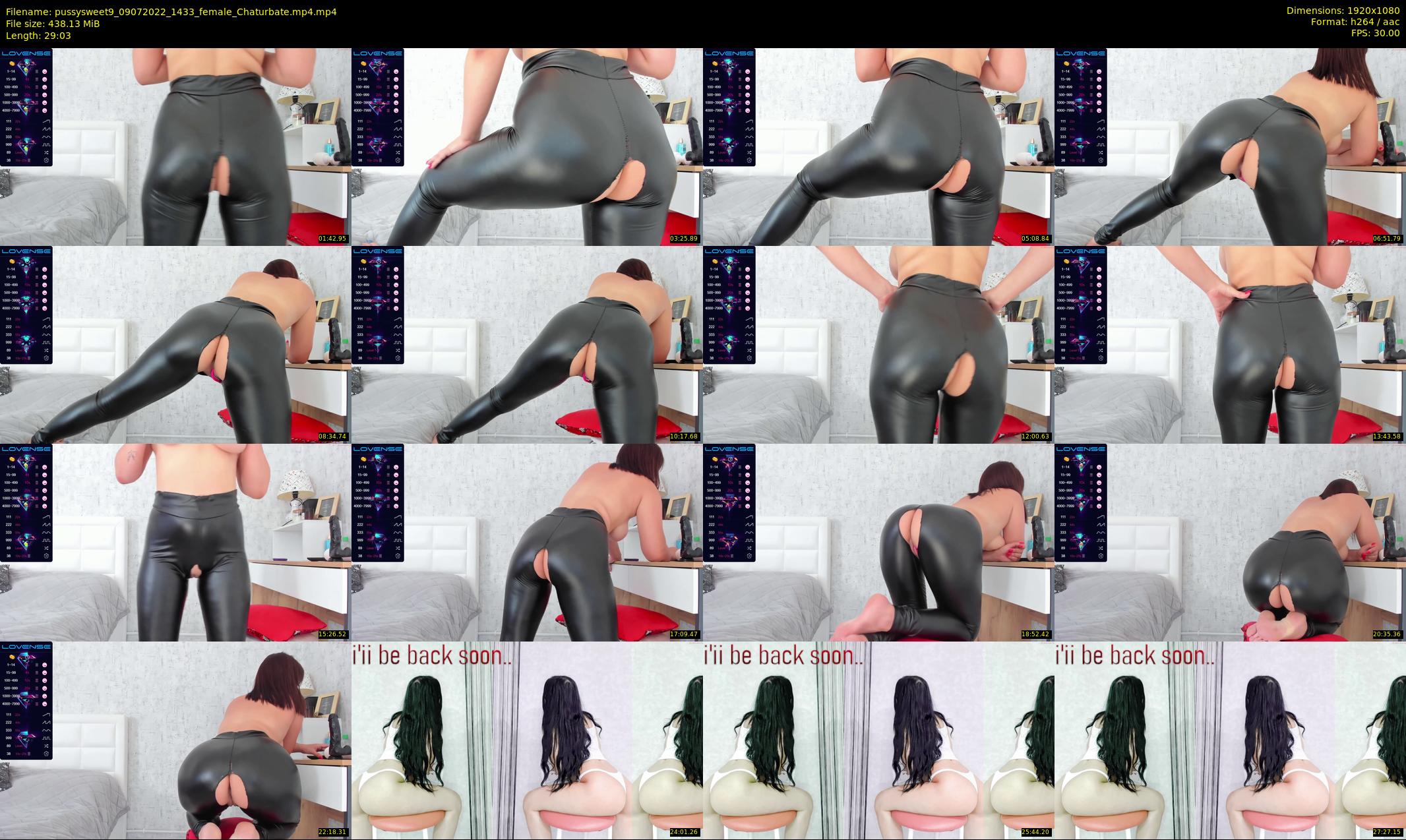 pussysweet9 — 30 minute Chaturbate female cam show recording, 1080p, Jul 9, 2022