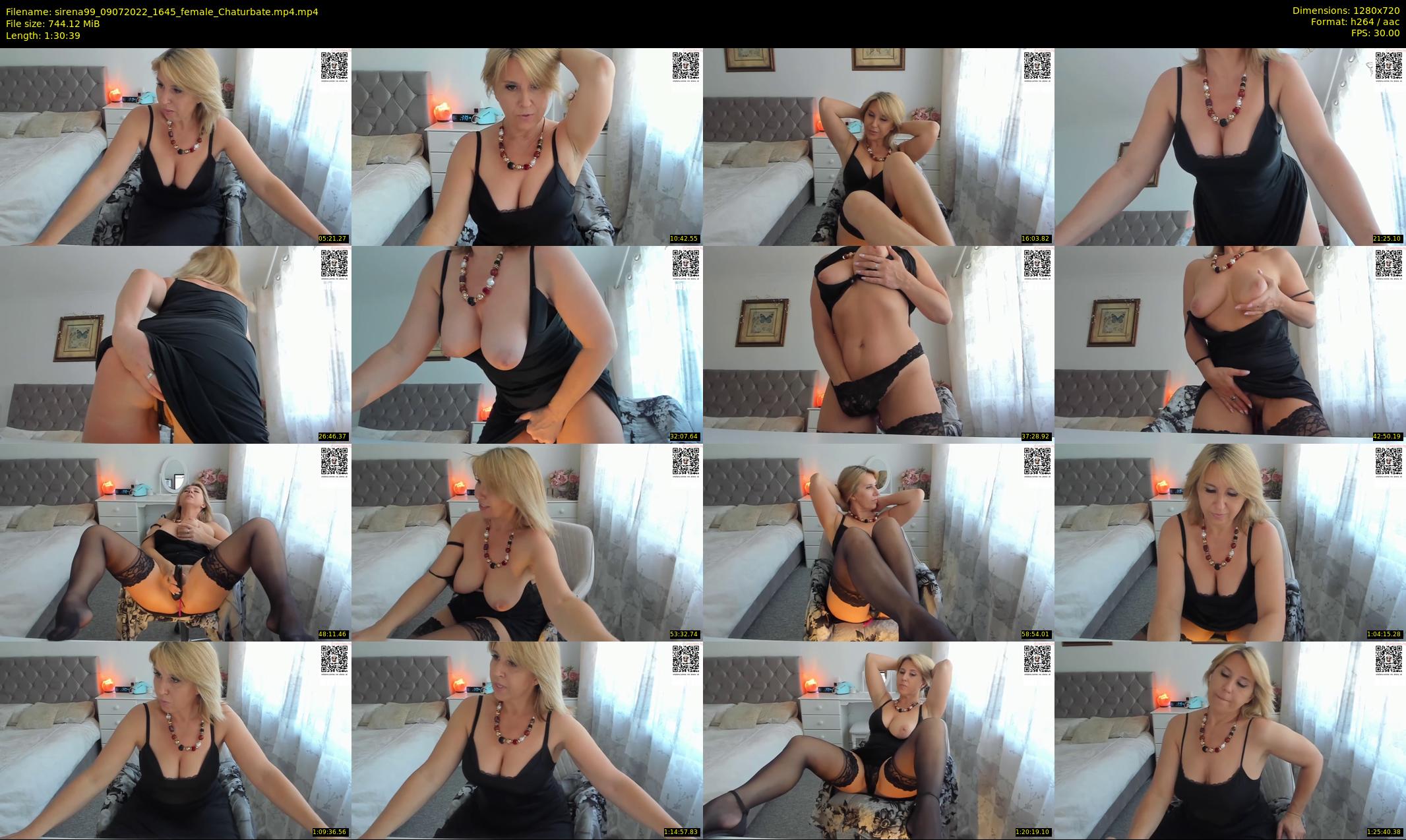 sirena99 — 91 minute Chaturbate female cam show recording, 720p, Jul 9, 2022