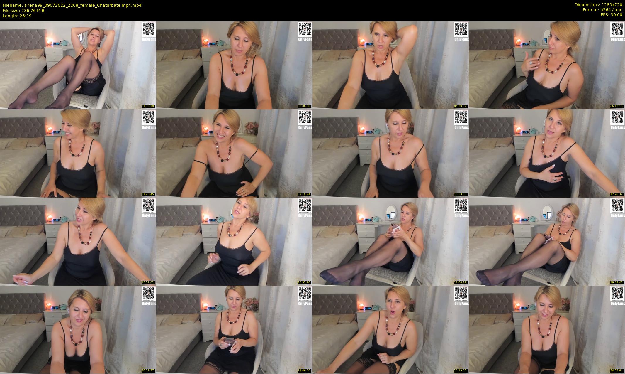 sirena99 — 27 minute Chaturbate female cam show recording, 720p, Jul 9, 2022