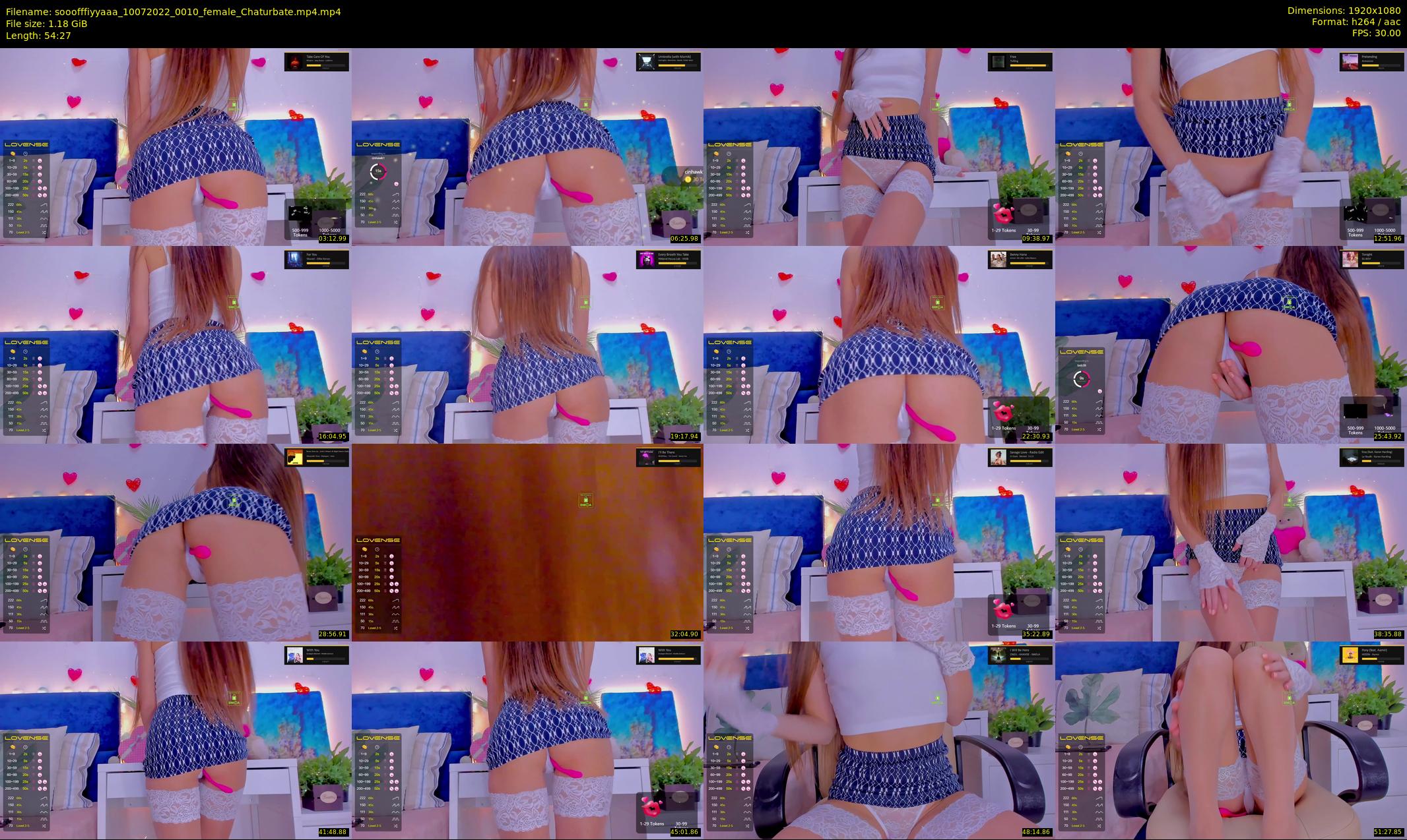 sooofffiyyaaa — 55 minute Chaturbate female cam show recording, 1080p, Jul 10, 2022