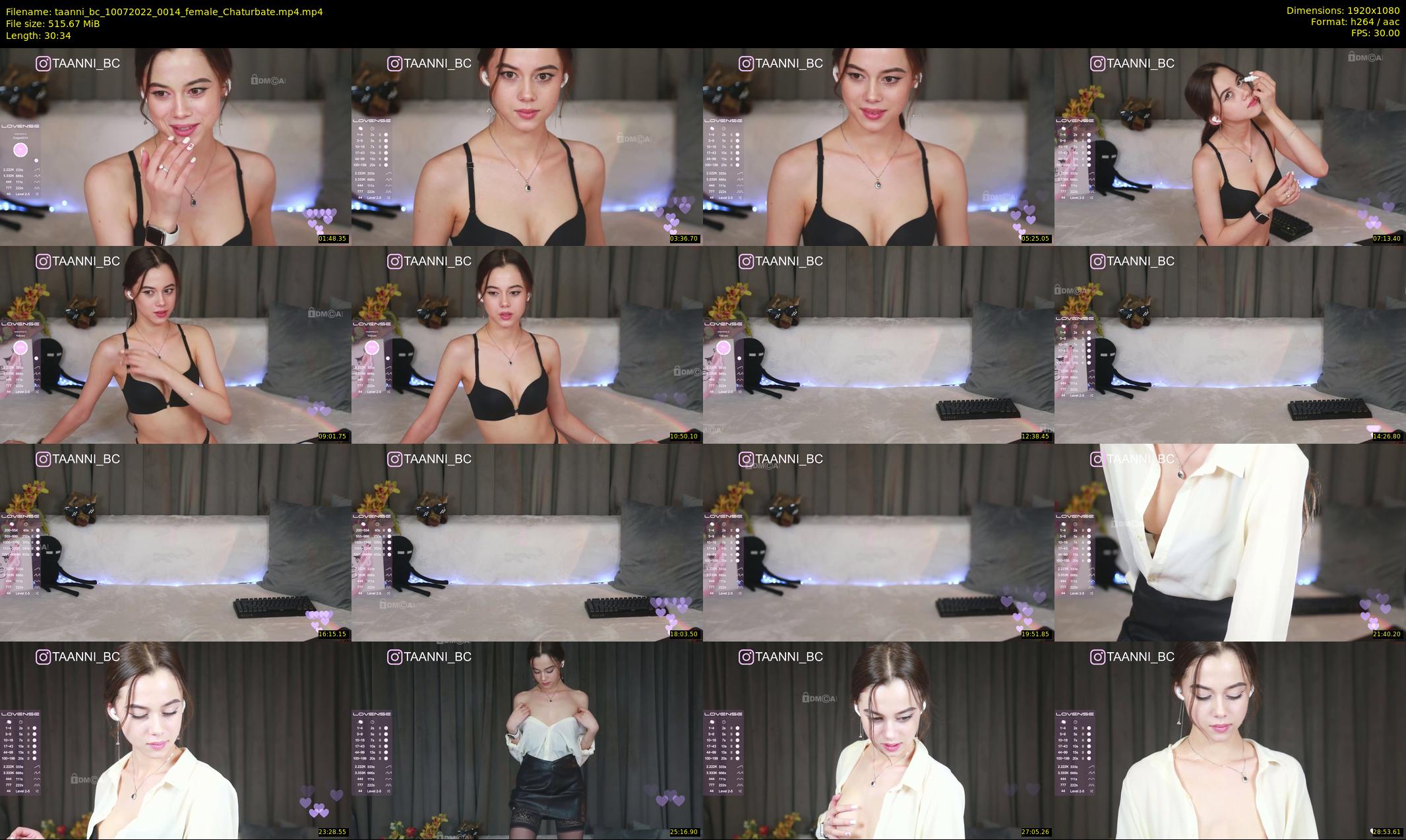 taanni_bc — 31 minute Chaturbate female cam show recording, 1080p, Jul 10, 2022