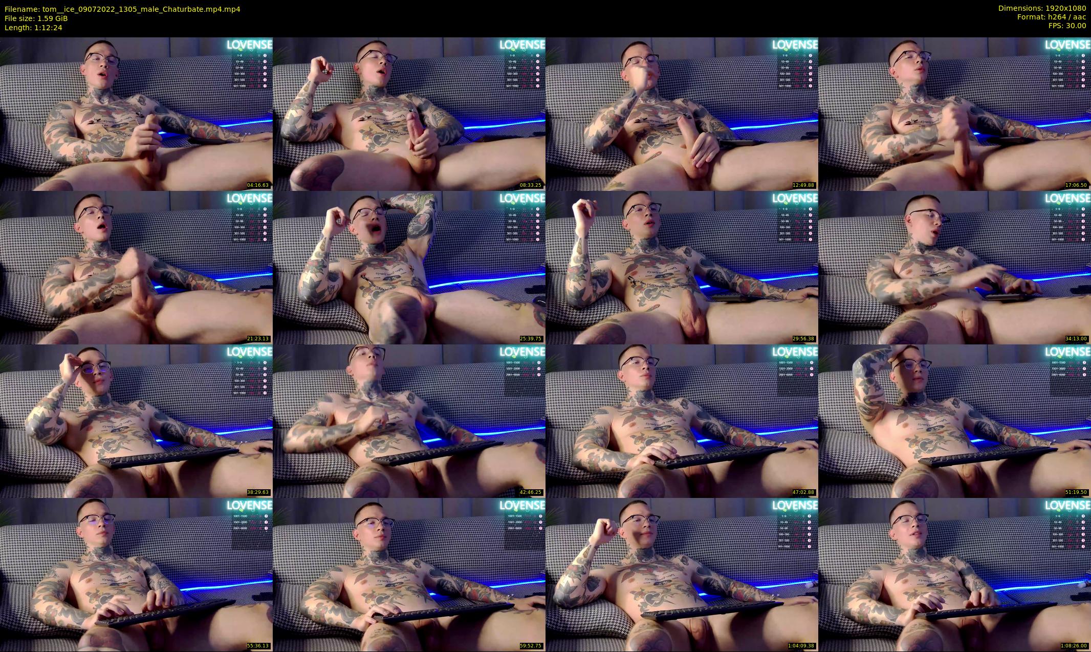 tom__ice — 73 minute Chaturbate male cam show recording, 1080p, Jul 9, 2022