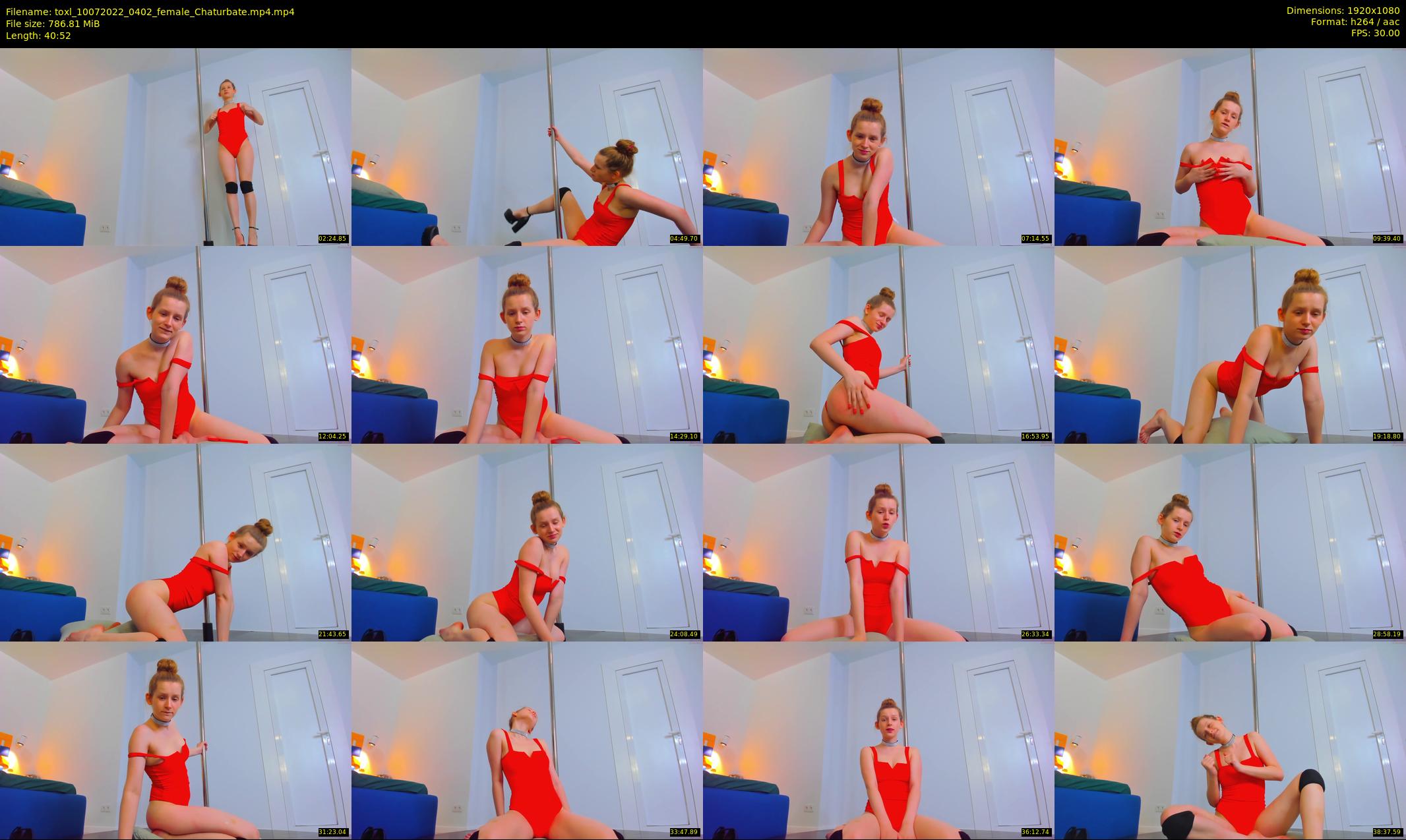 toxl — 41 minute Chaturbate female cam show recording, 1080p, Jul 10, 2022