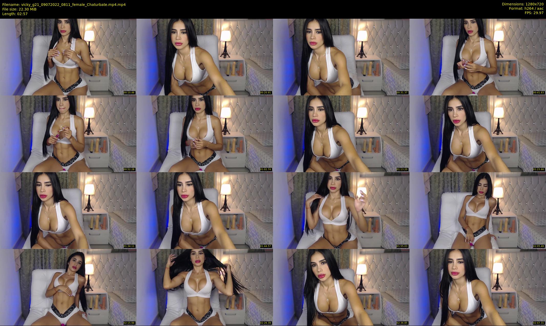 vicky_g21 — 3 minute Chaturbate female cam show recording, 720p, Jul 9, 2022