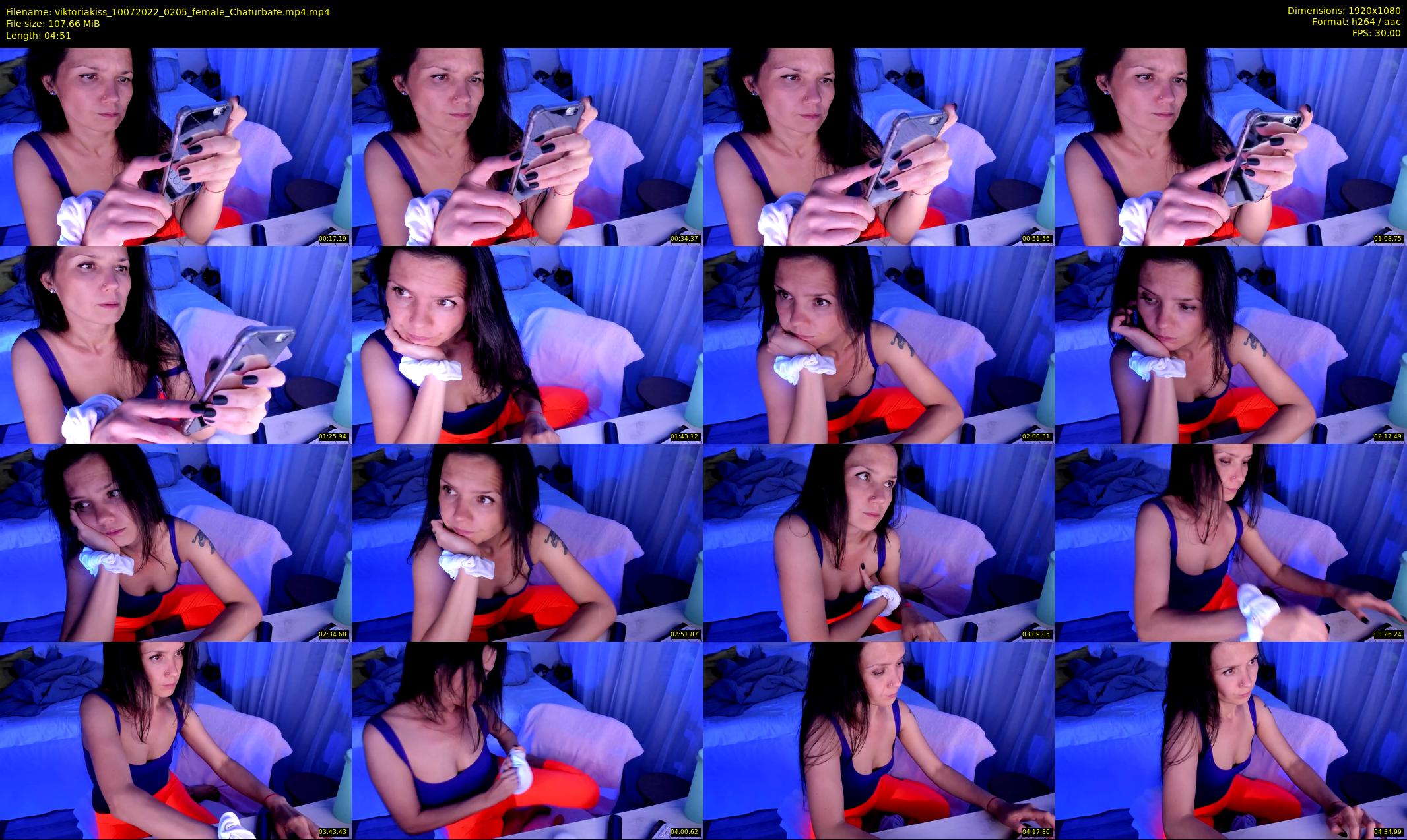 viktoriakiss — 5 minute Chaturbate female cam show recording, 1080p, Jul 10, 2022