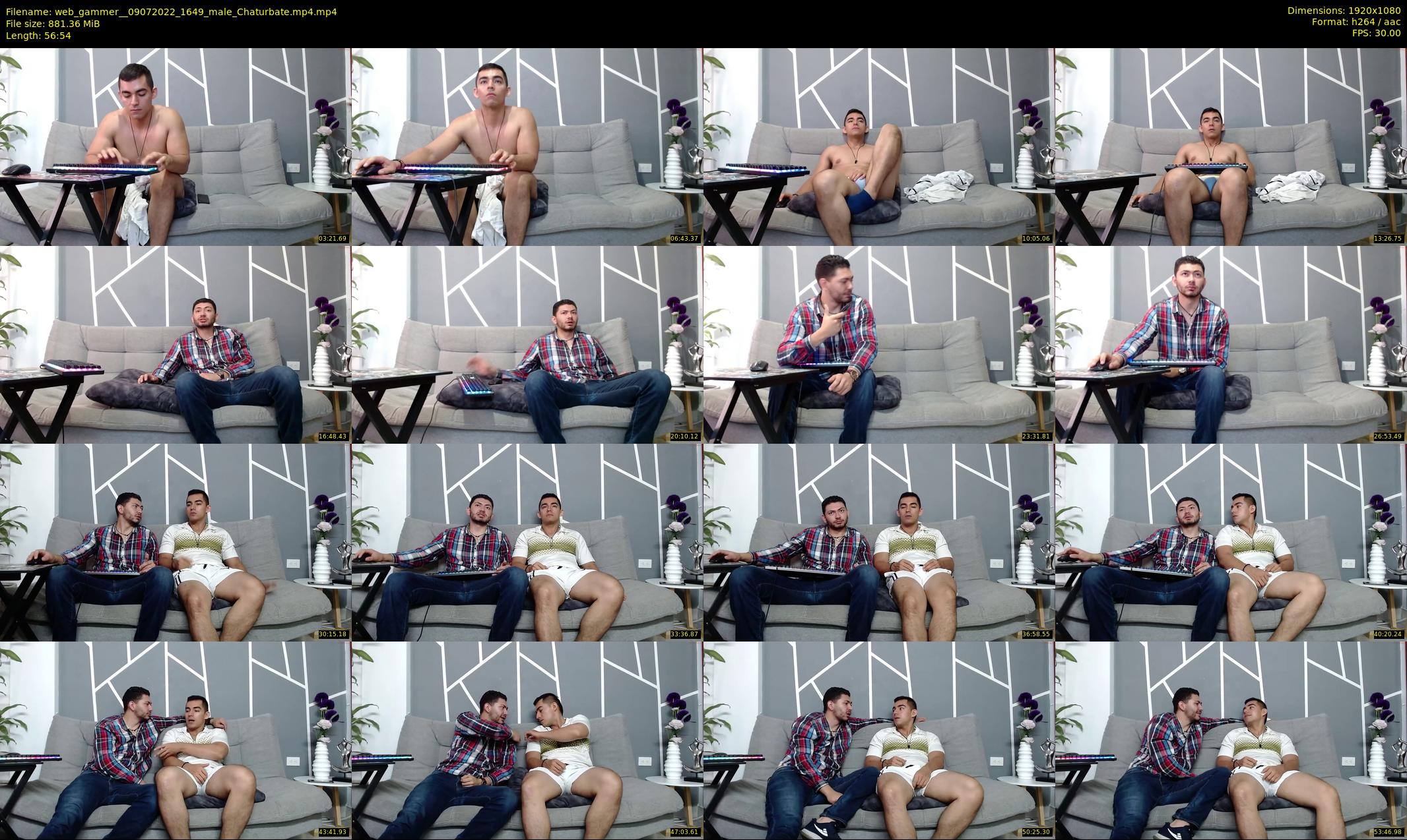 web_gammer_ — 57 minute Chaturbate male cam show recording, 1080p, Jul 9, 2022