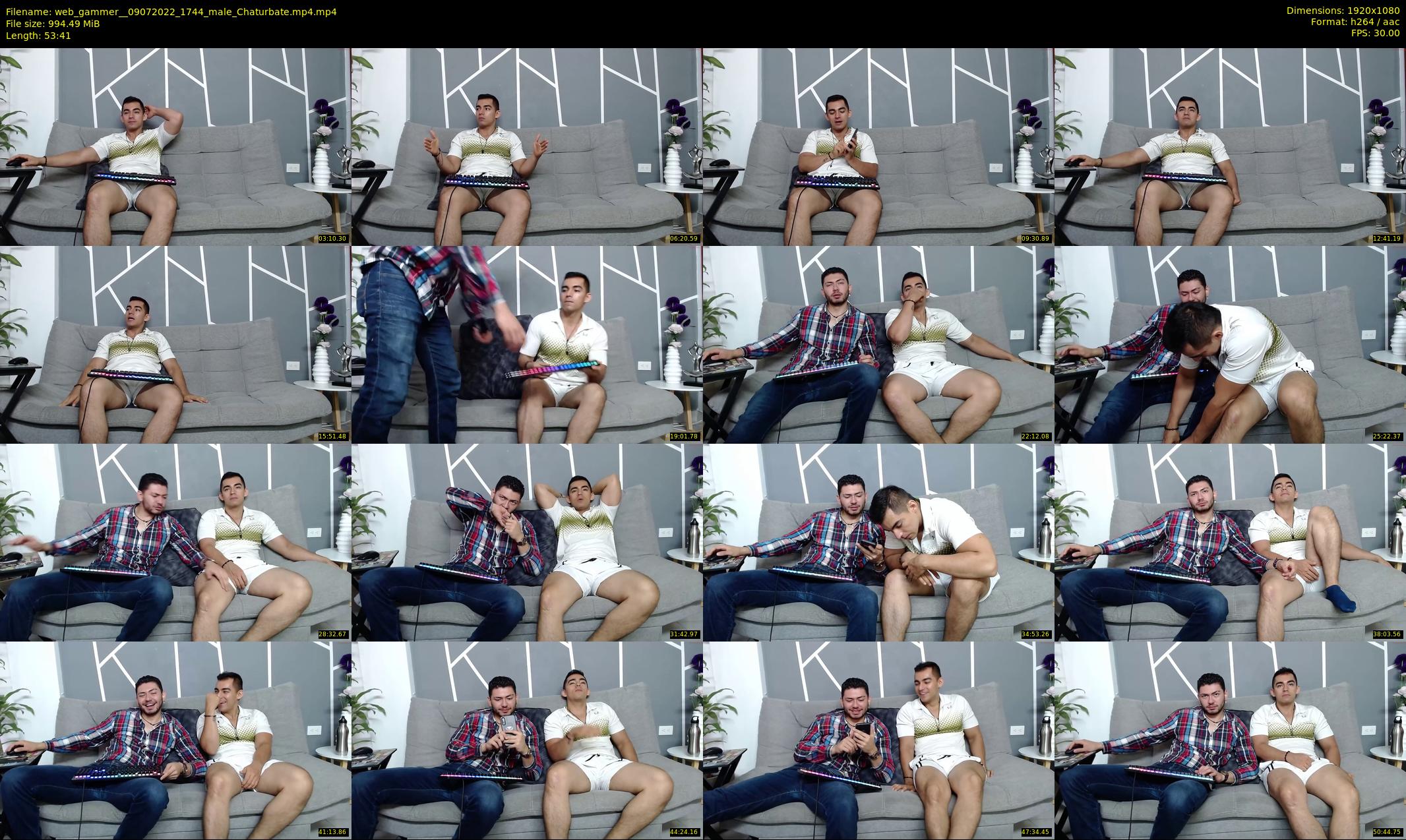 web_gammer_ — 54 minute Chaturbate male cam show recording, 1080p, Jul 9, 2022