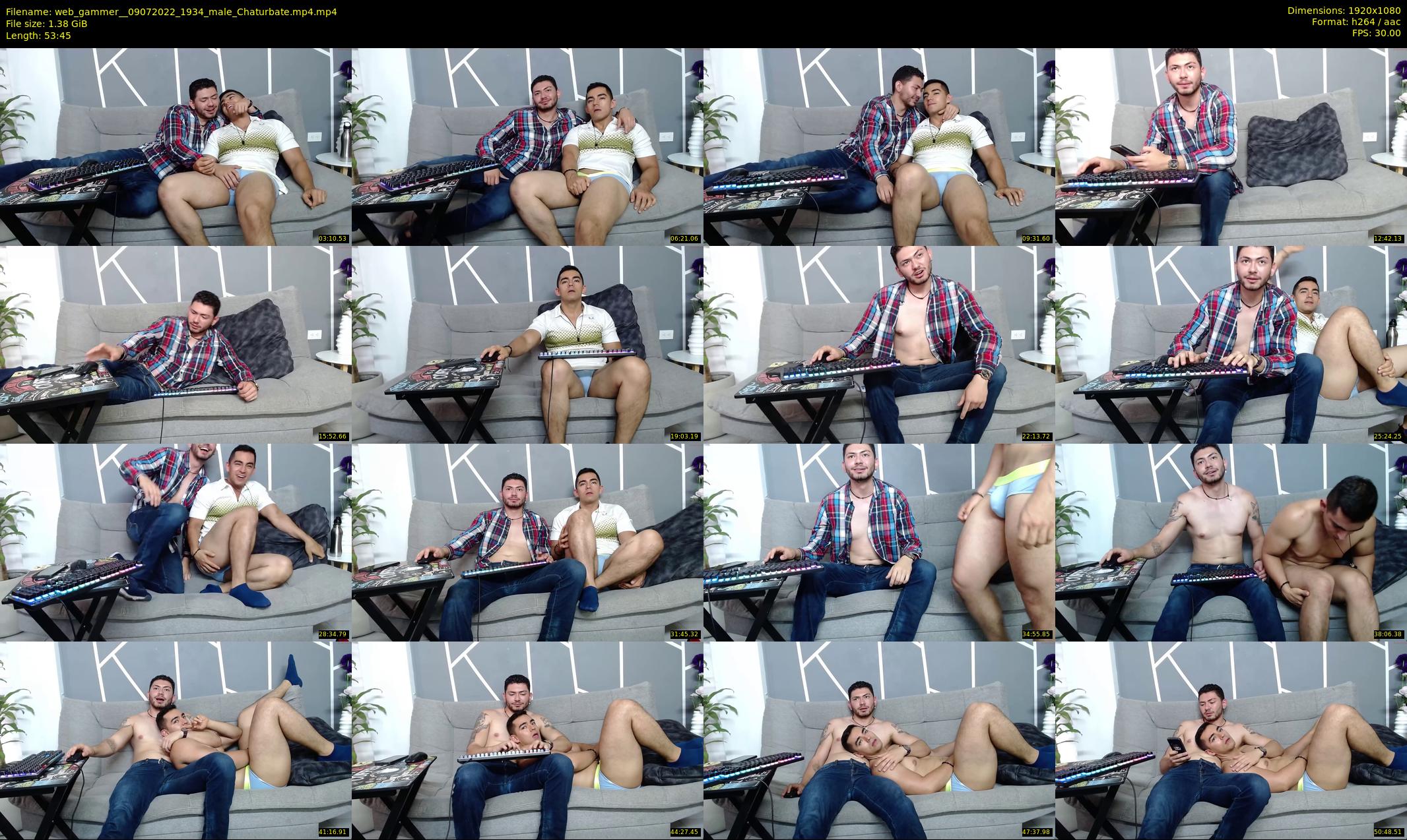 web_gammer_ — 54 minute Chaturbate male cam show recording, 1080p, Jul 9, 2022