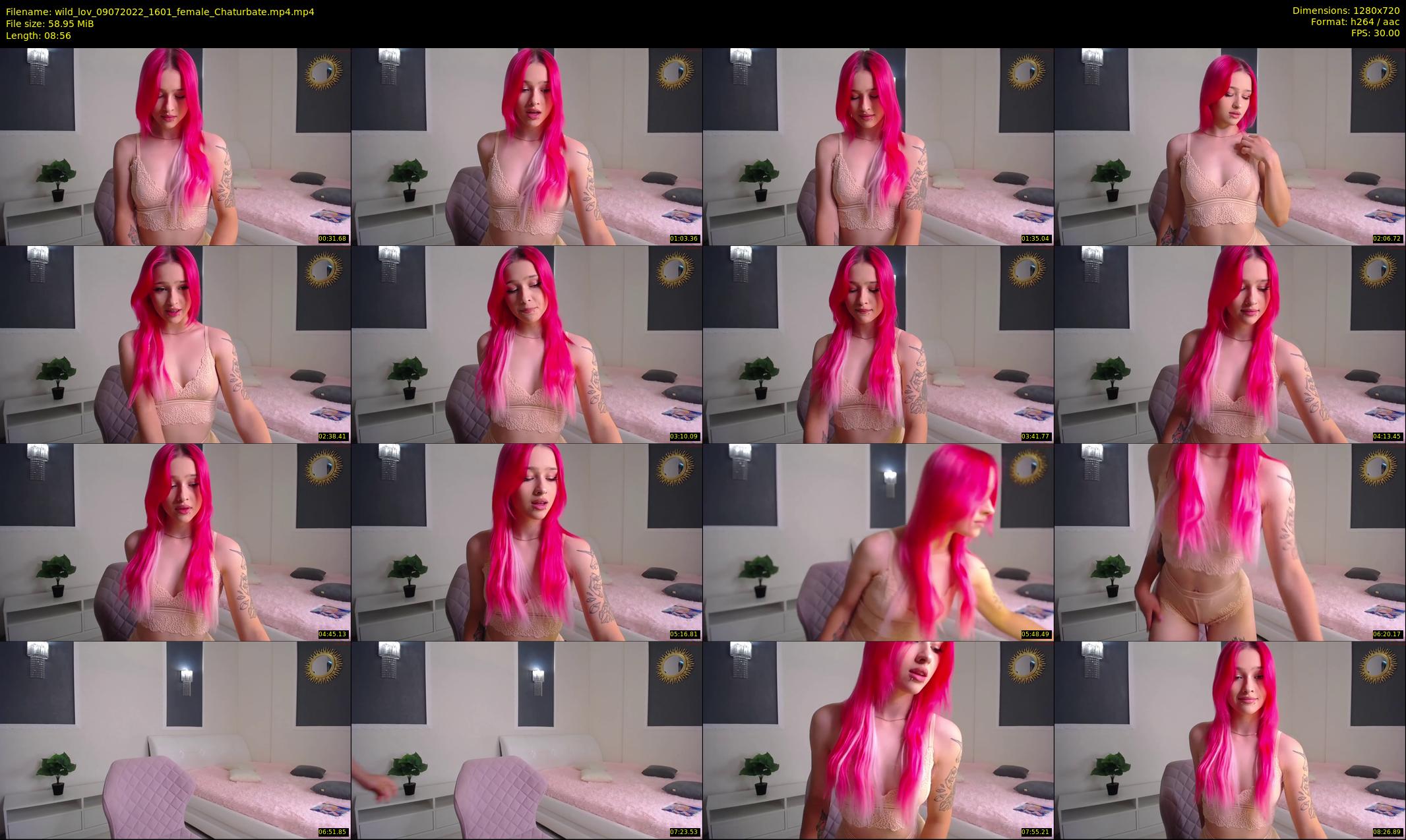 wild_lov — 9 minute Chaturbate female cam show recording, 720p, Jul 9, 2022