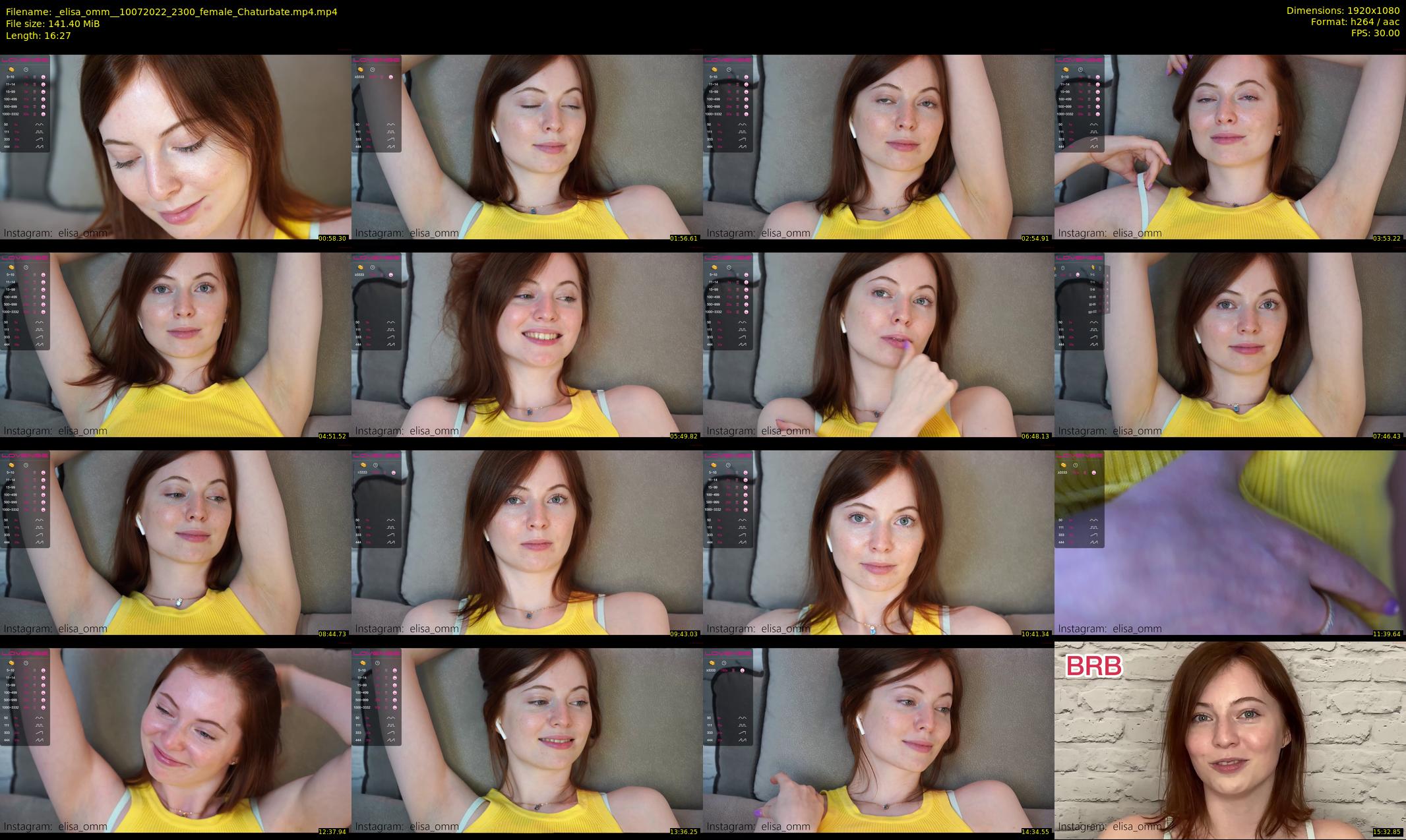 _elisa_omm_ — 17 minute Chaturbate female cam show recording, 1080p, Jul 10, 2022