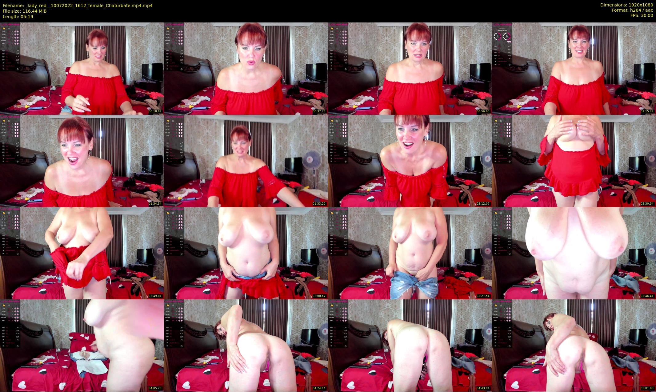 _lady_red_ — 6 minute Chaturbate female cam show recording, 1080p, Jul 10, 2022