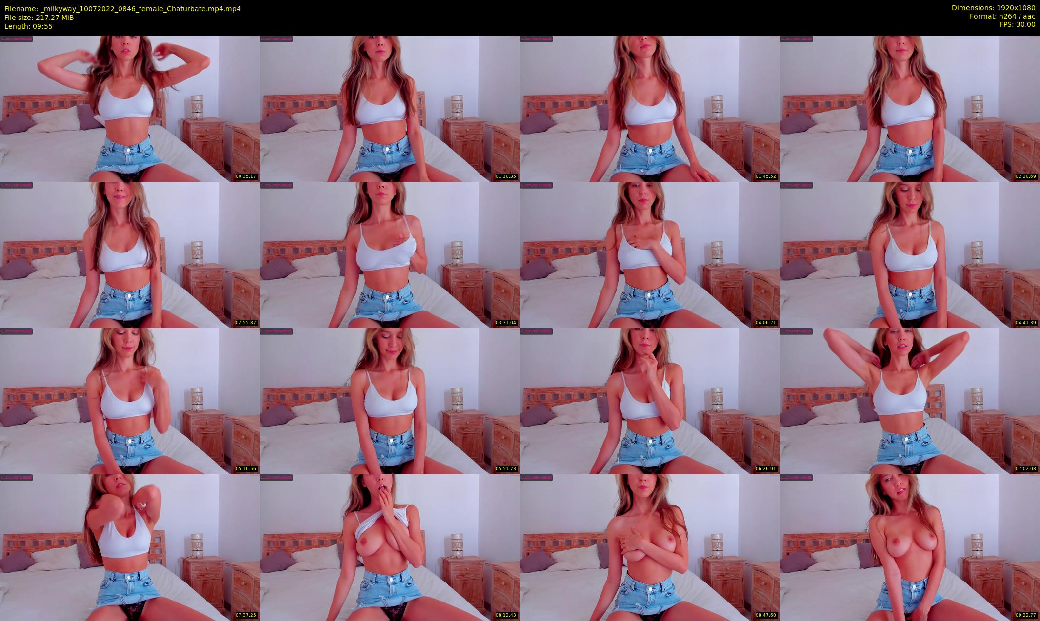 _milkyway — 10 minute Chaturbate female cam show recording, 1080p, Jul 10, 2022