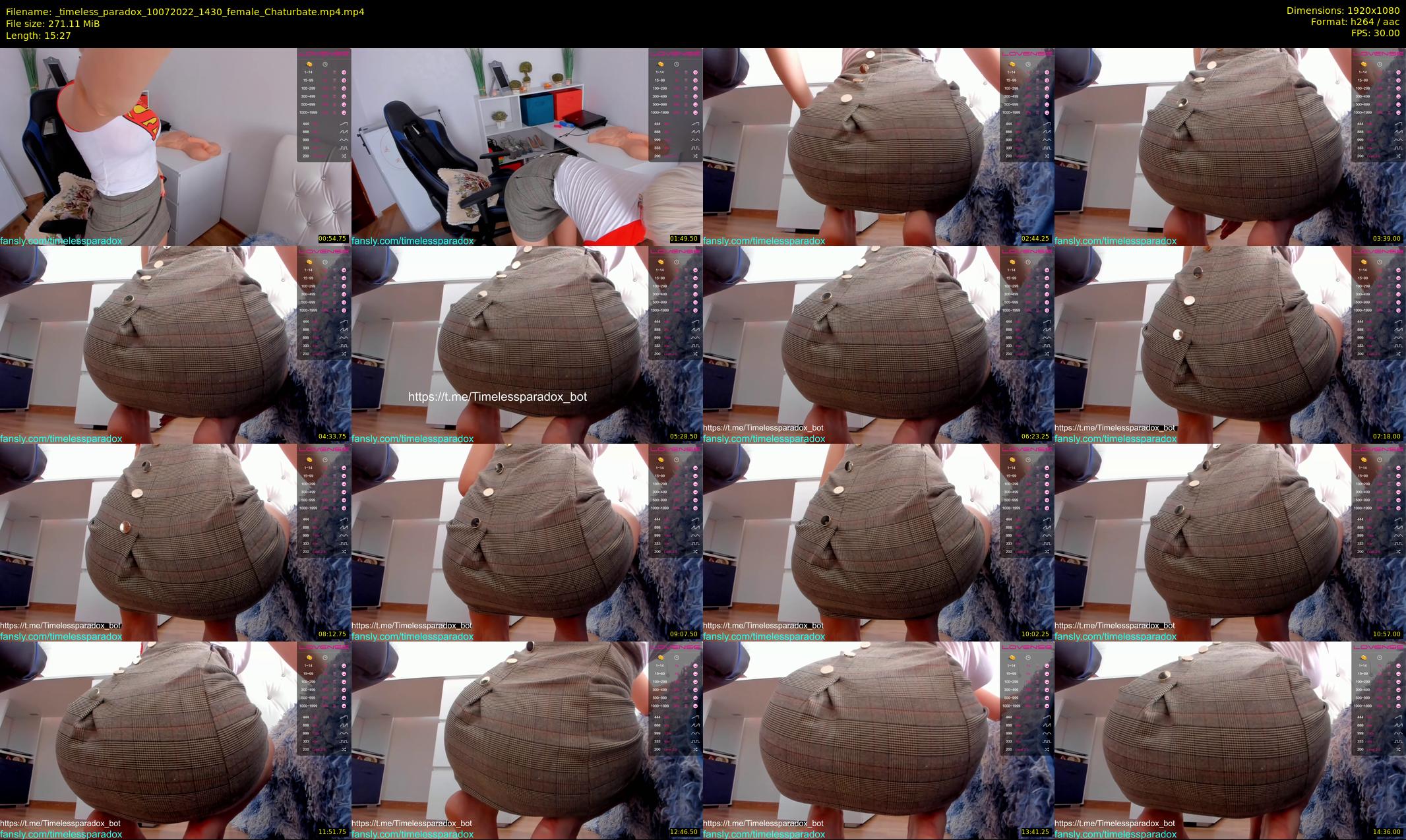 _timeless_paradox — 16 minute Chaturbate female cam show recording, 1080p, Jul 10, 2022