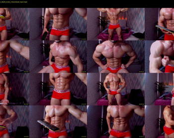 adam_muscle_ — 13 minute Chaturbate male cam show recording, 1080p, Jul 10, 2022